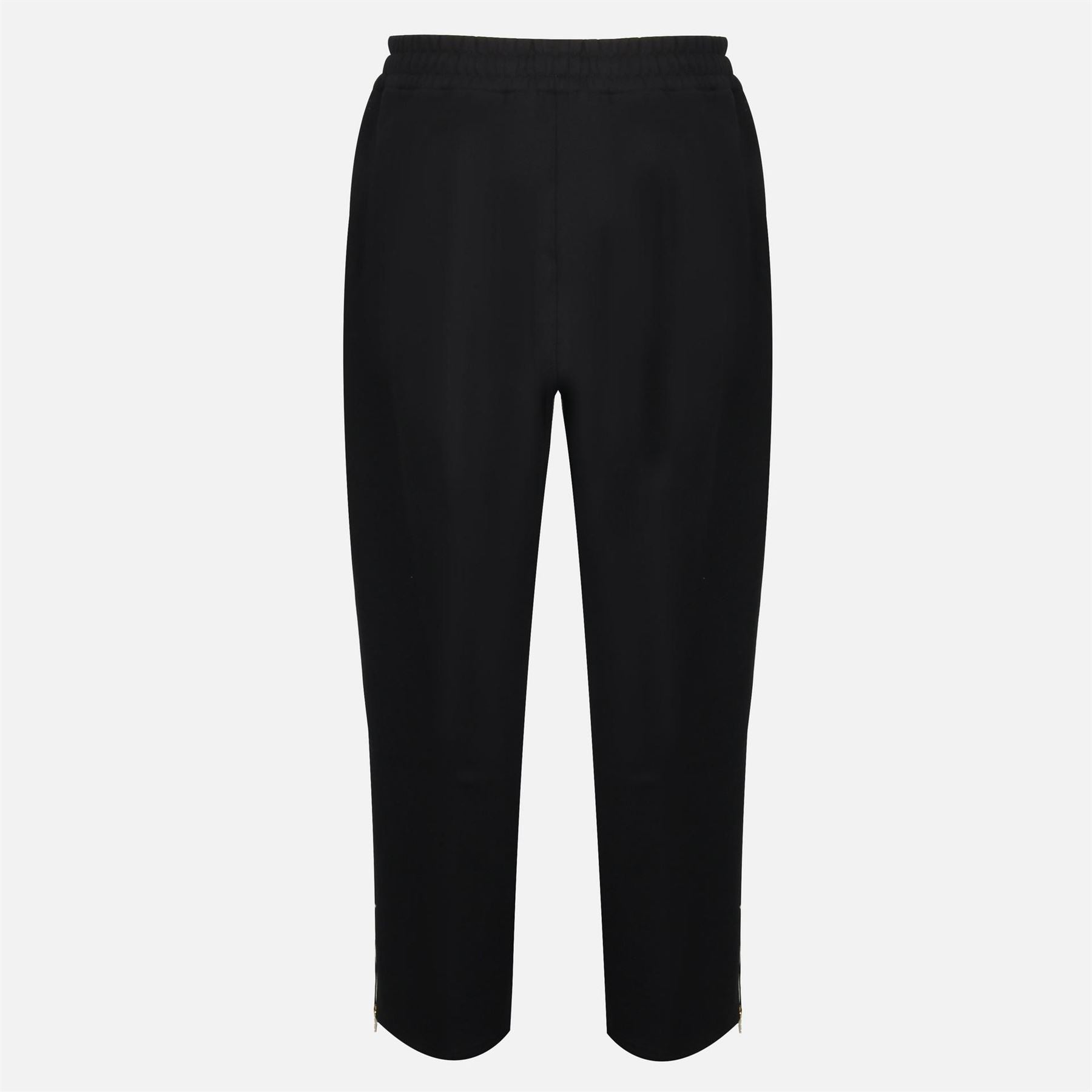 Biba Logo Solid Patterned Straight Joggers