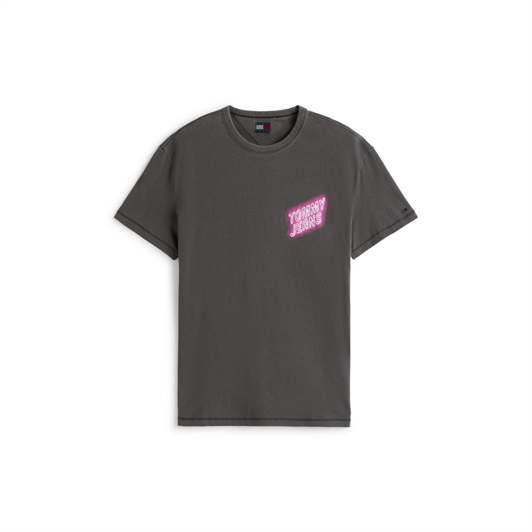 Tommy Jeans Regular Fit Graphic Crew Neck T-Shirt