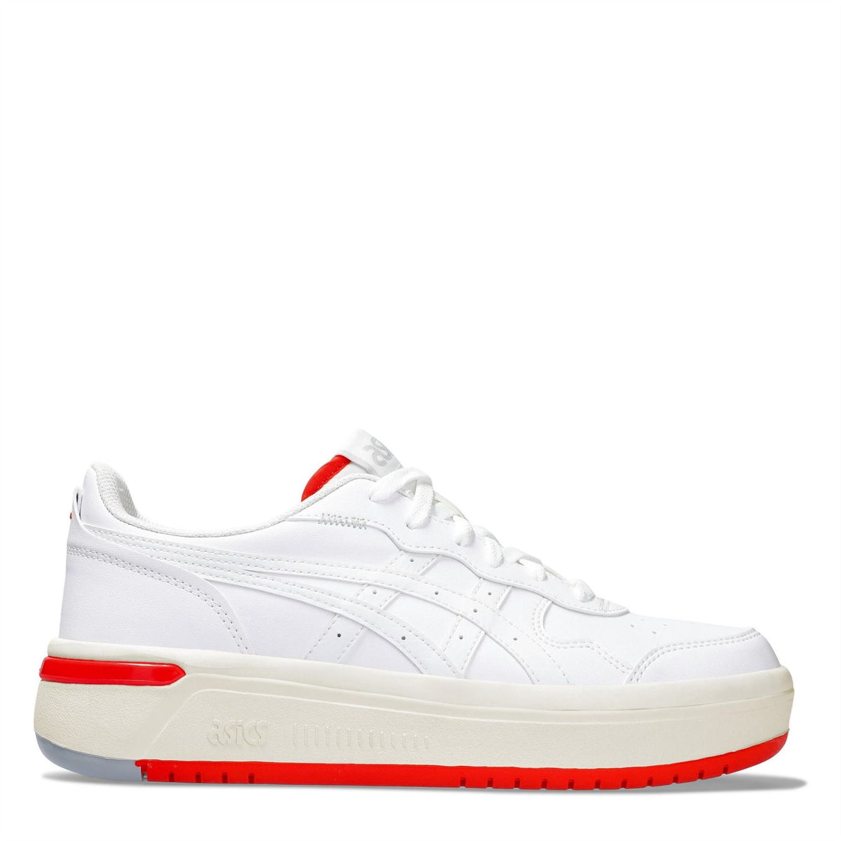 Asics Leather Lace Up Chunky Trainers