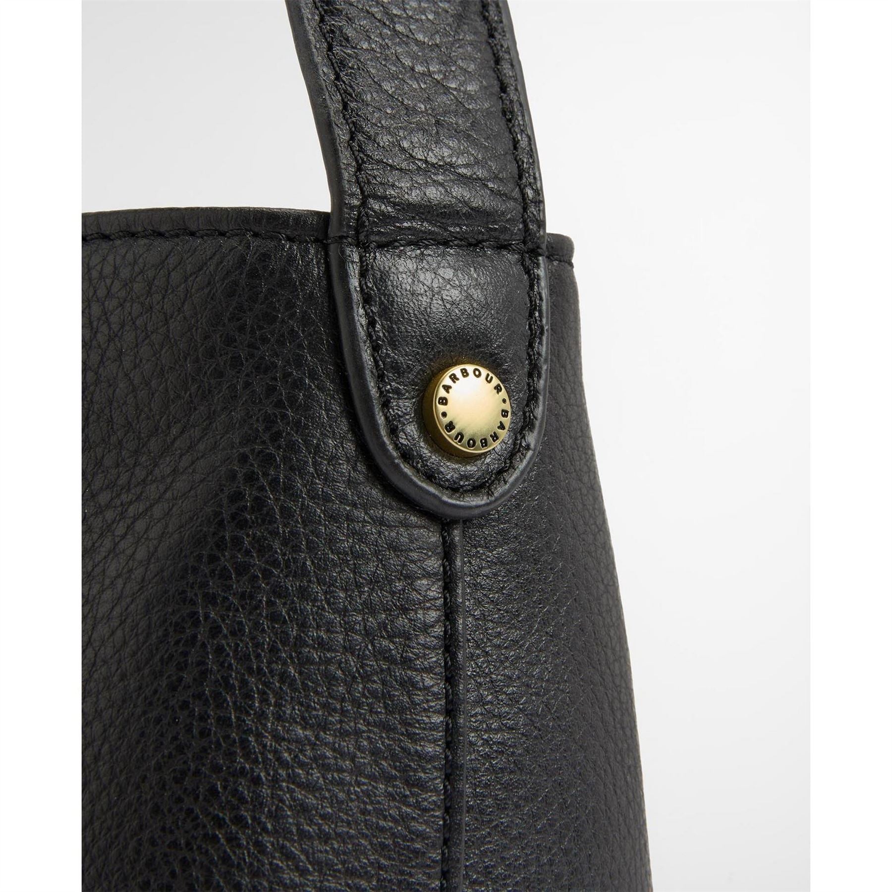 Barbour Leather Bucket Bag