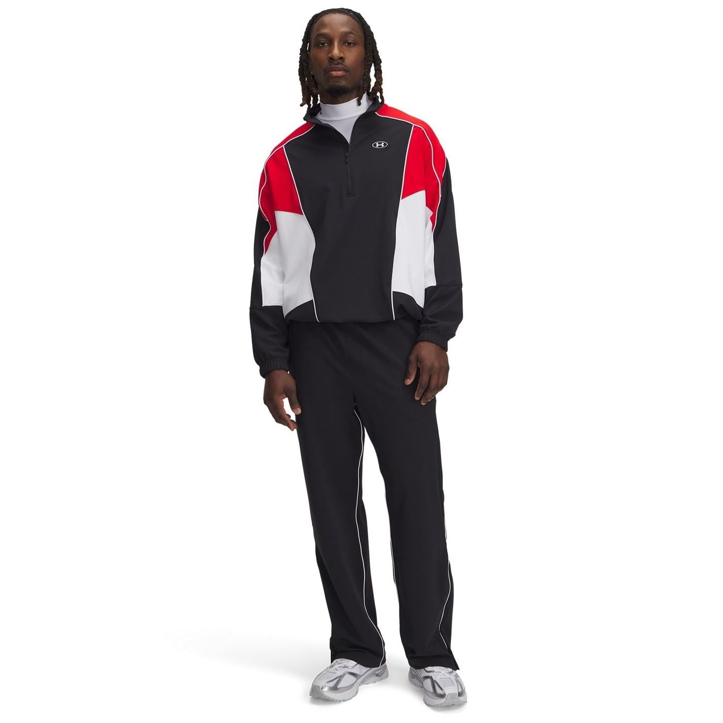Under Armour Color Block Toggle Cord Hem Track Jacket