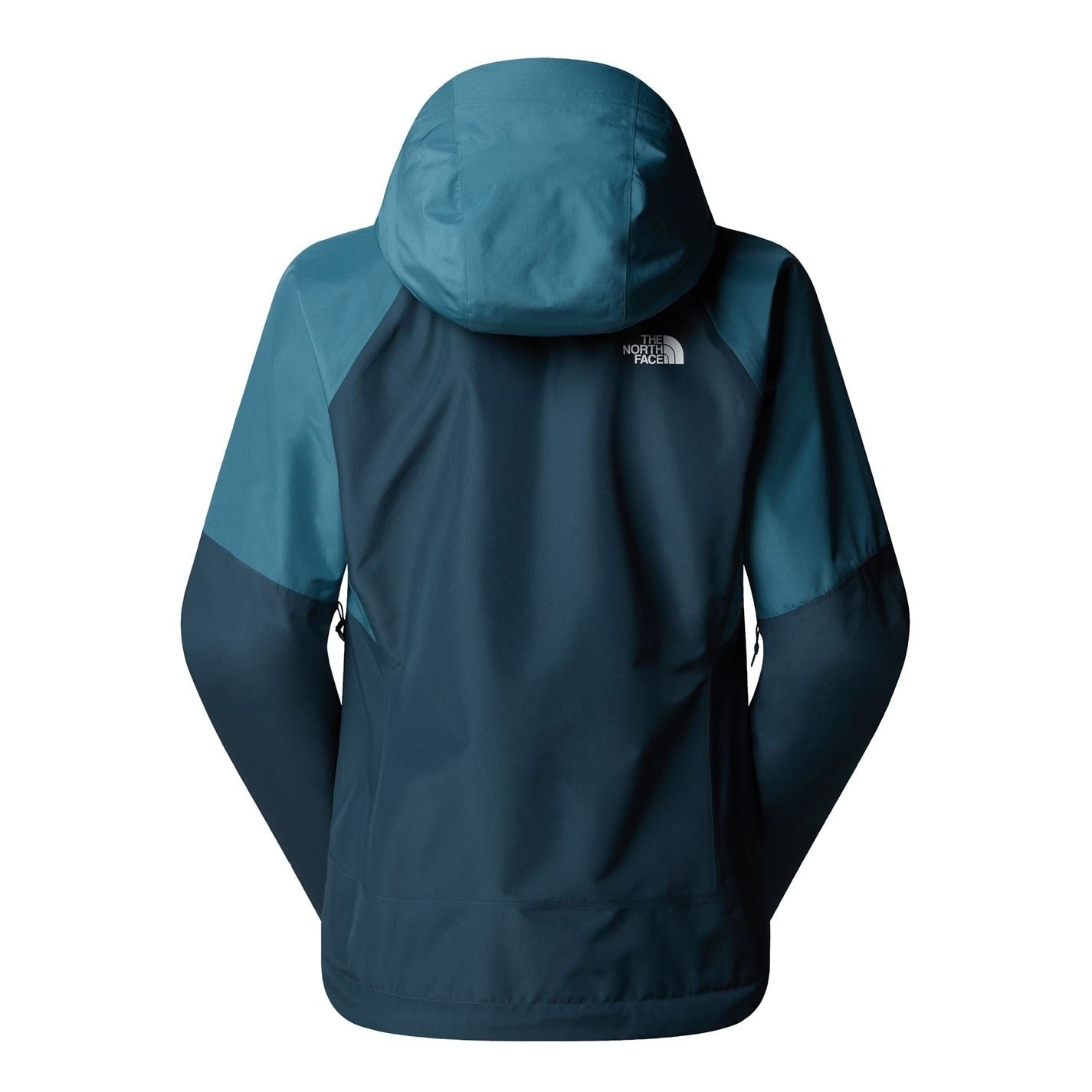 The North Face Womens Diablo Dynamic Hooded Color Block Rain Jacket