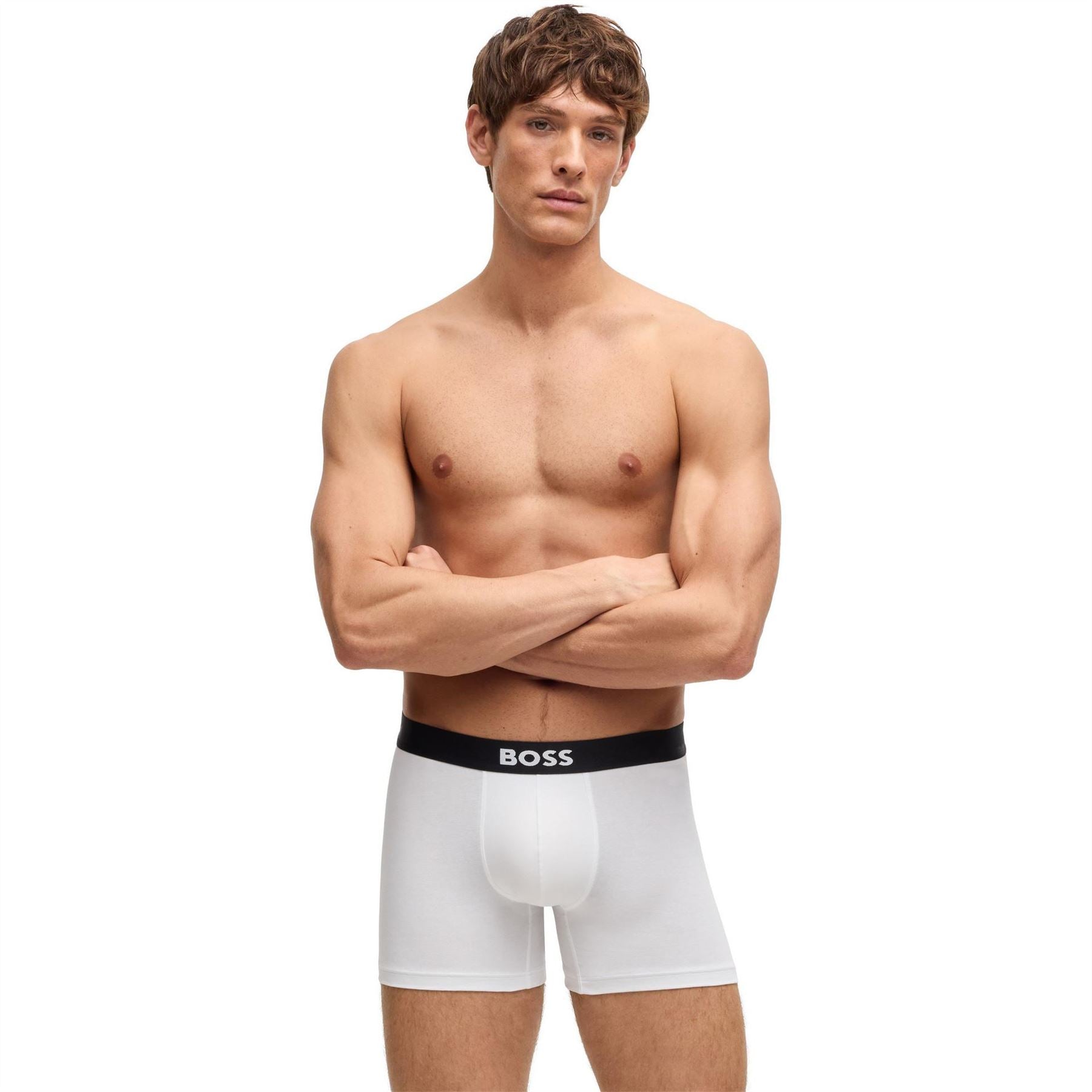 Boss Pack Of Logo Waistband Boxer Briefs