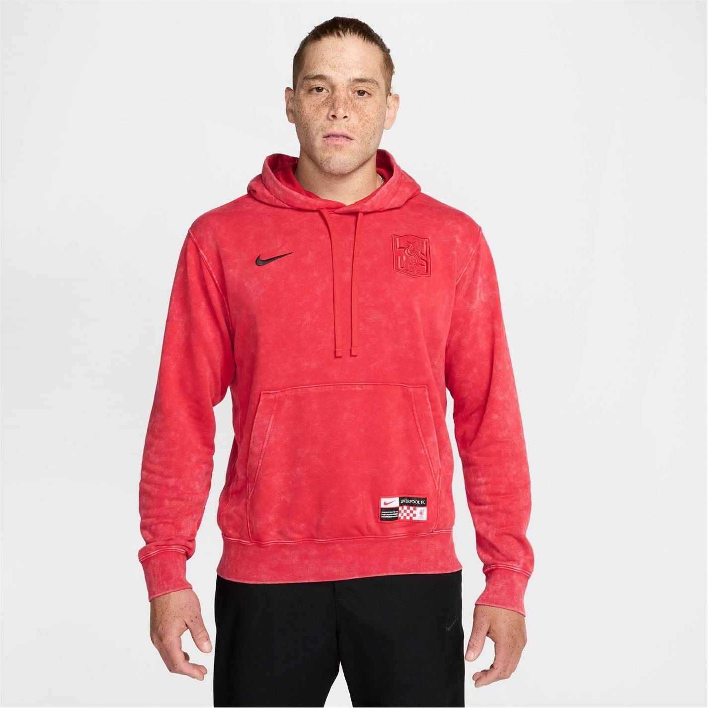 Nike Mens Fc Club Third Football French Terry Pullover Hoodie