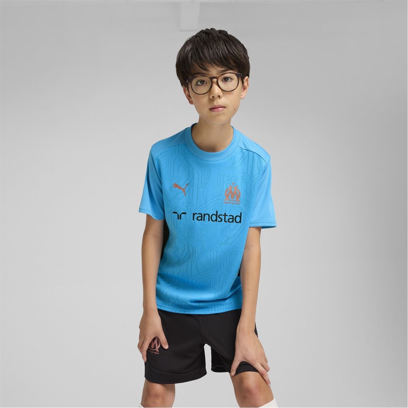 Puma Olympique De Marseille Training Shirt 2024 2025 Juniors