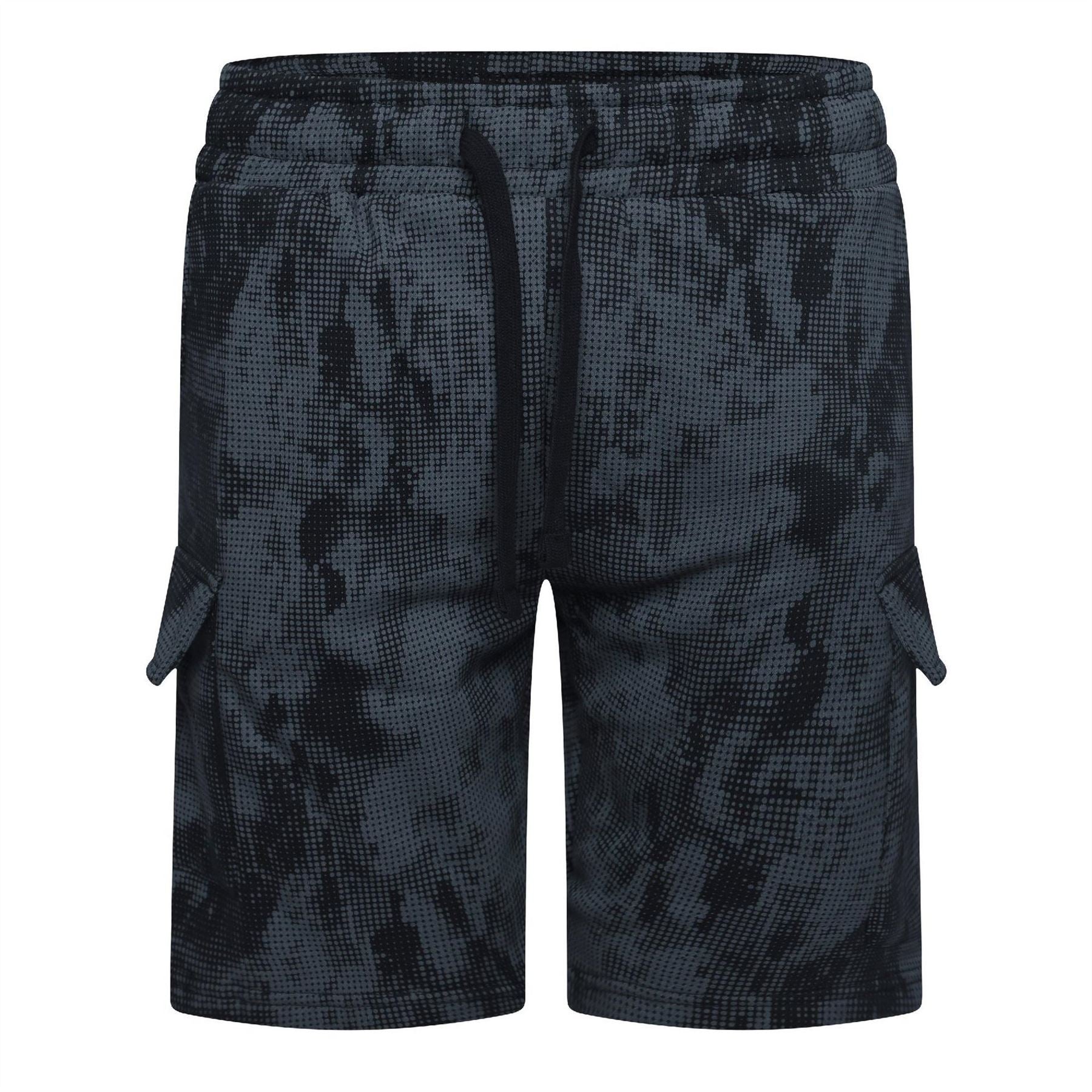 Crosshatch Cardon Camo Cargo Shorts