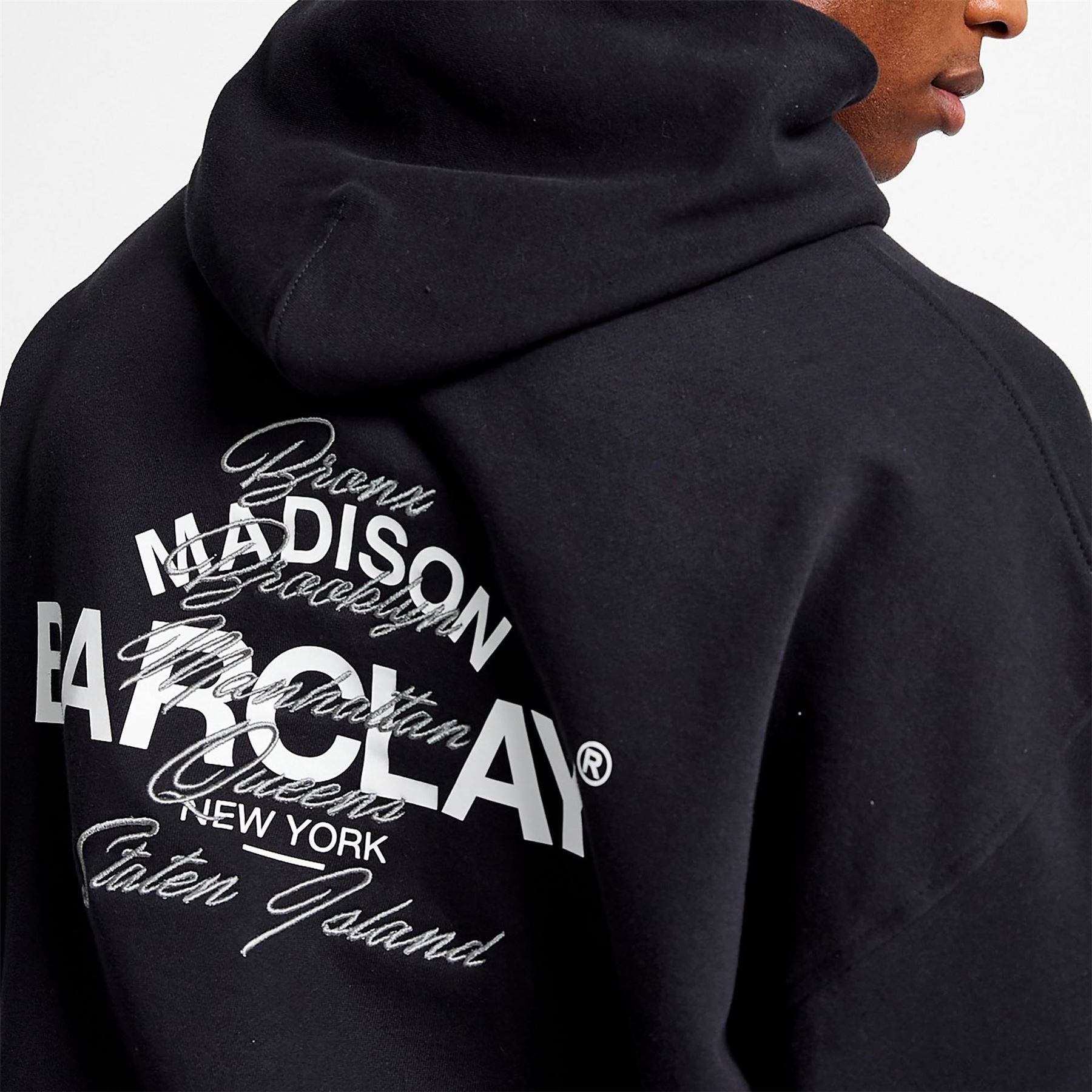 Madison Barclay Brghs Hooded Relaxed Fit Sweatshirt