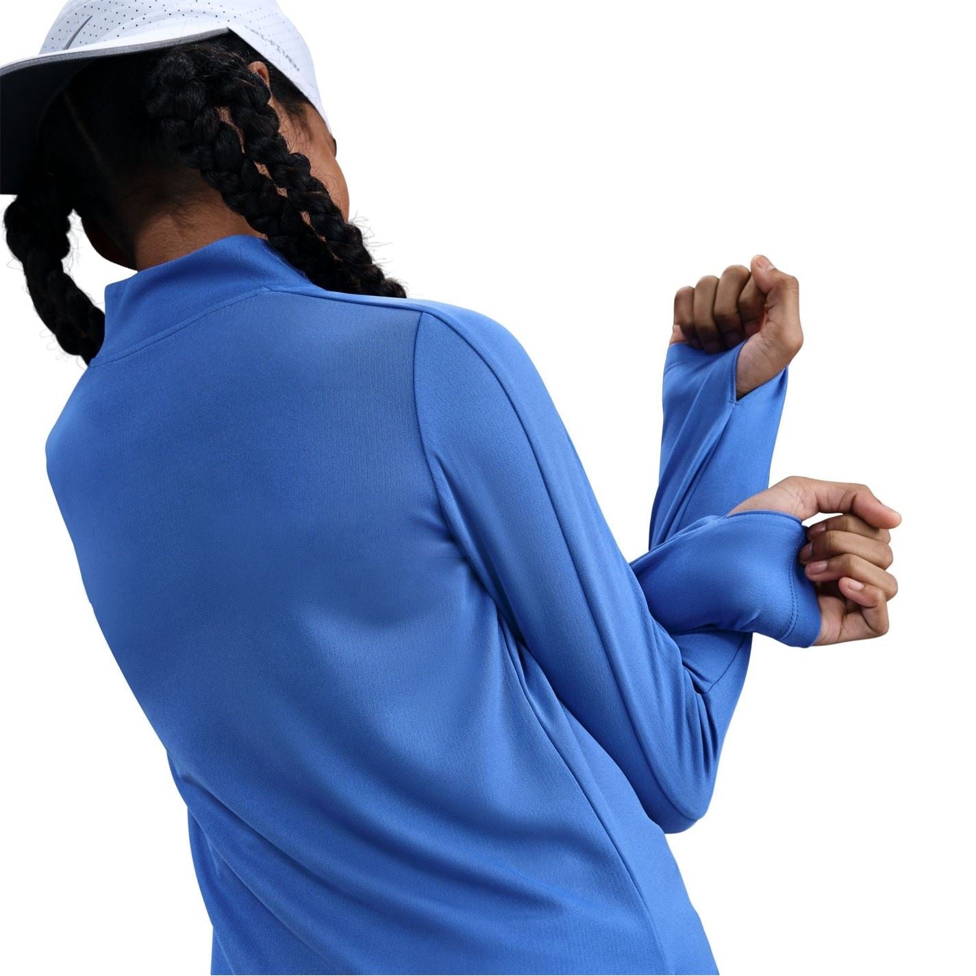 Nike Older Girls Dri Fit Long Sleeve Half Zip