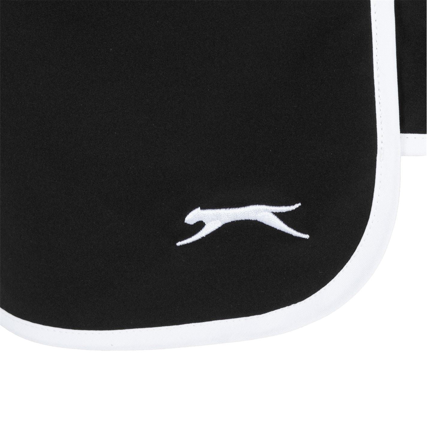Slazenger Piping Athletic Shorts with Curved Hem