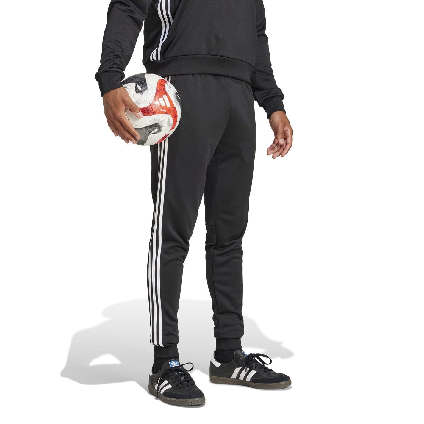 adidas Mens Tiro 25 Essentials Sweat Tracksuit Bottoms