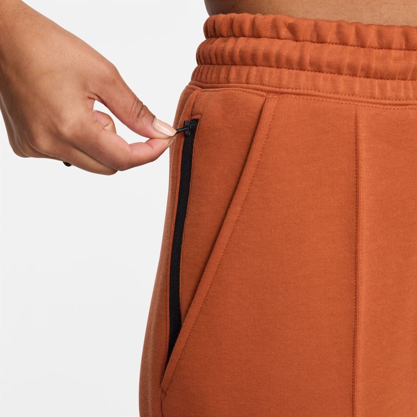 Nike Womens Sportswear Tech Fleece Mid Rise Joggers