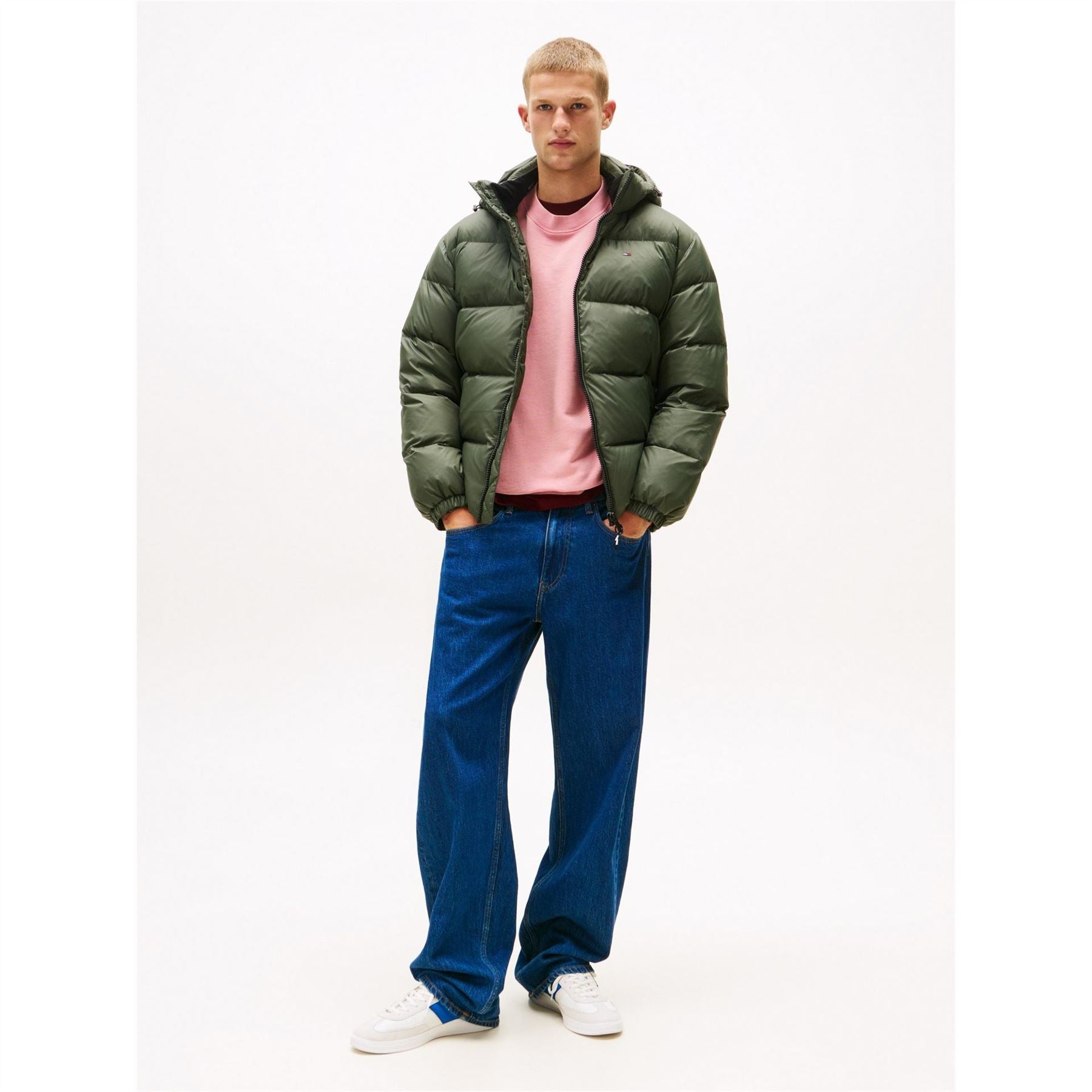 Tommy Jeans Tjm Essential Hooded Puffer Jacket