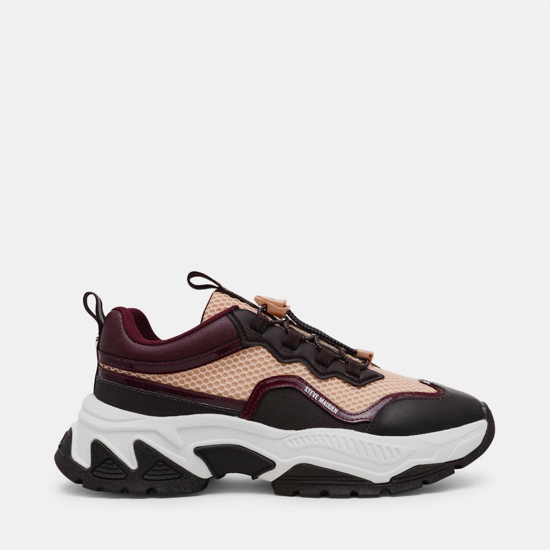Steve Madden Android Textured Lace Up Road Shoes