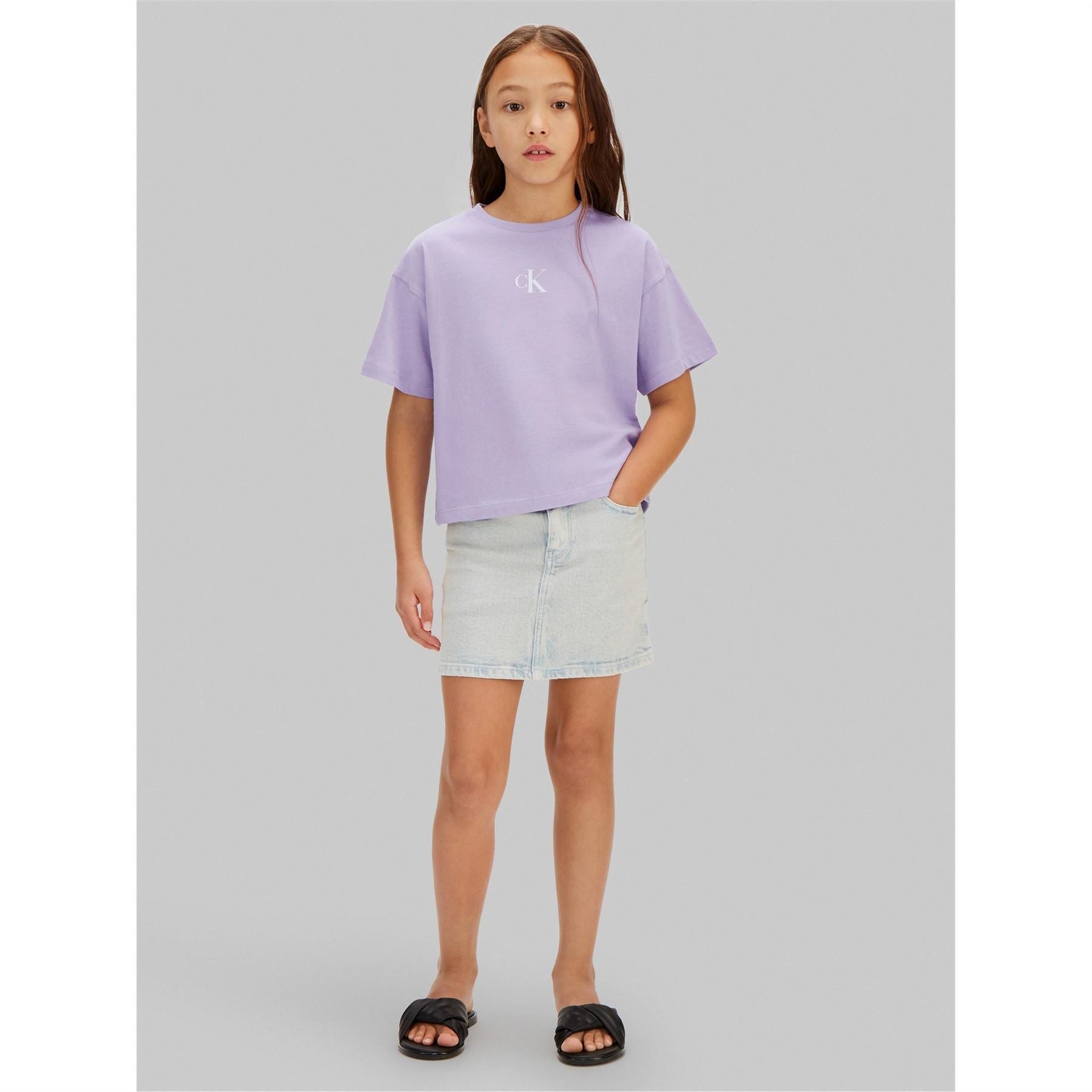 Calvin Klein L Boxy T-Shirt Jn63