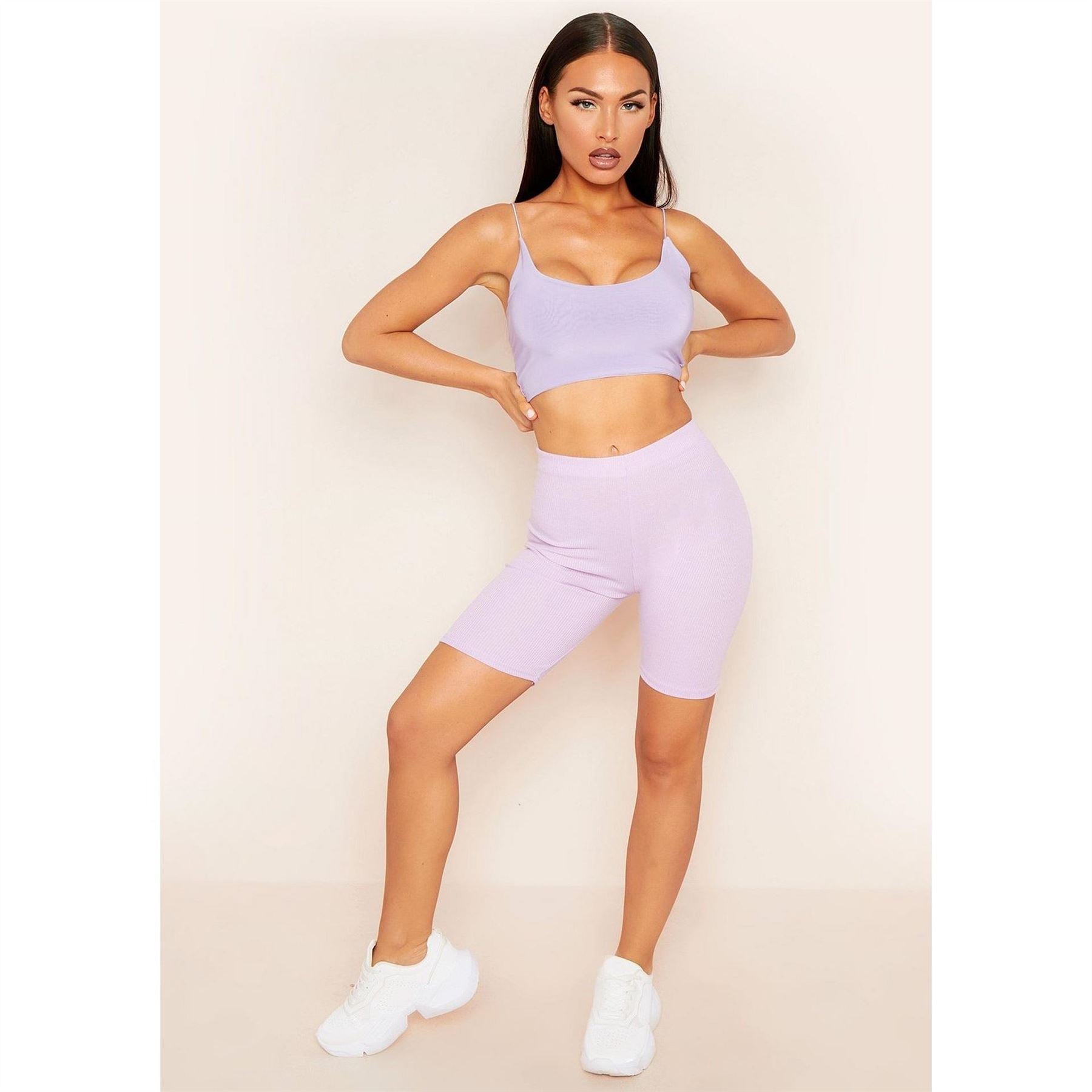 Missy Empire Knit Cycle Shorts
