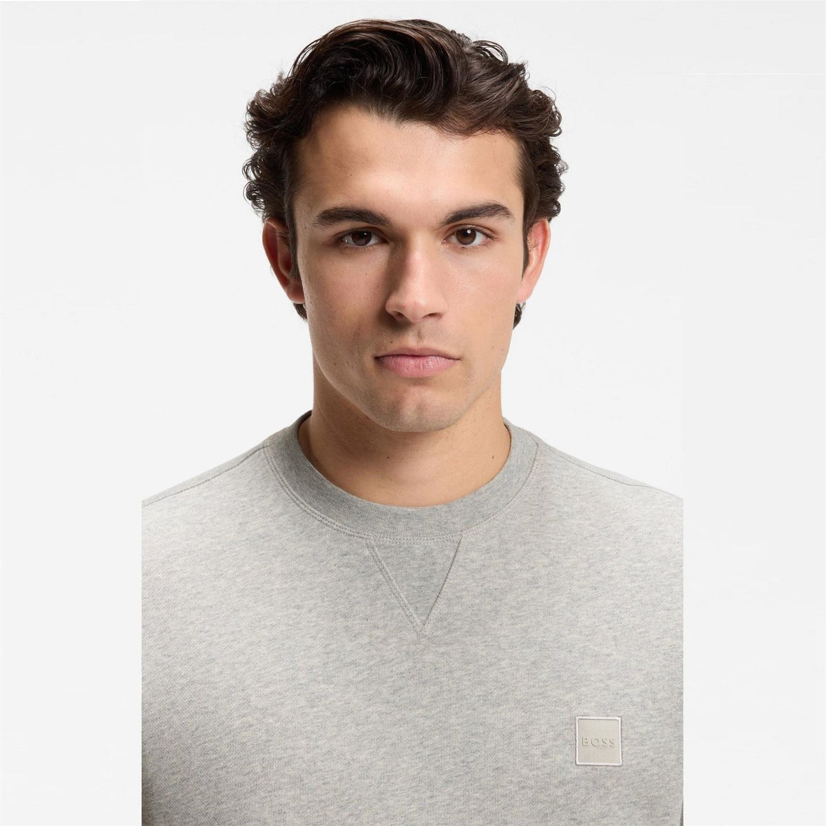 Boss Orange Long Sleeve Premium Cotton Sweatshirt (westart Crew Neck)