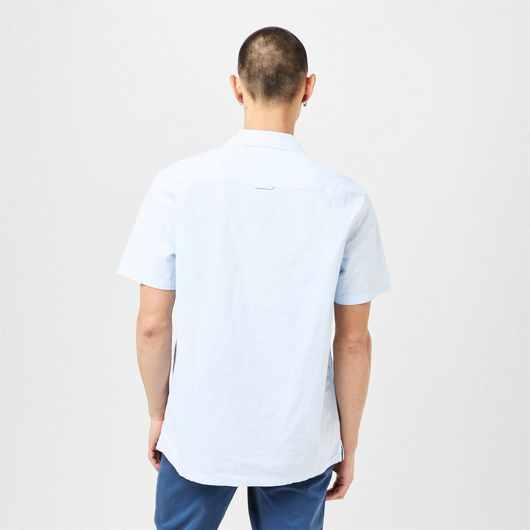 Tommy Jeans Collared Neck Short Sleeve Regular Fit Shirt
