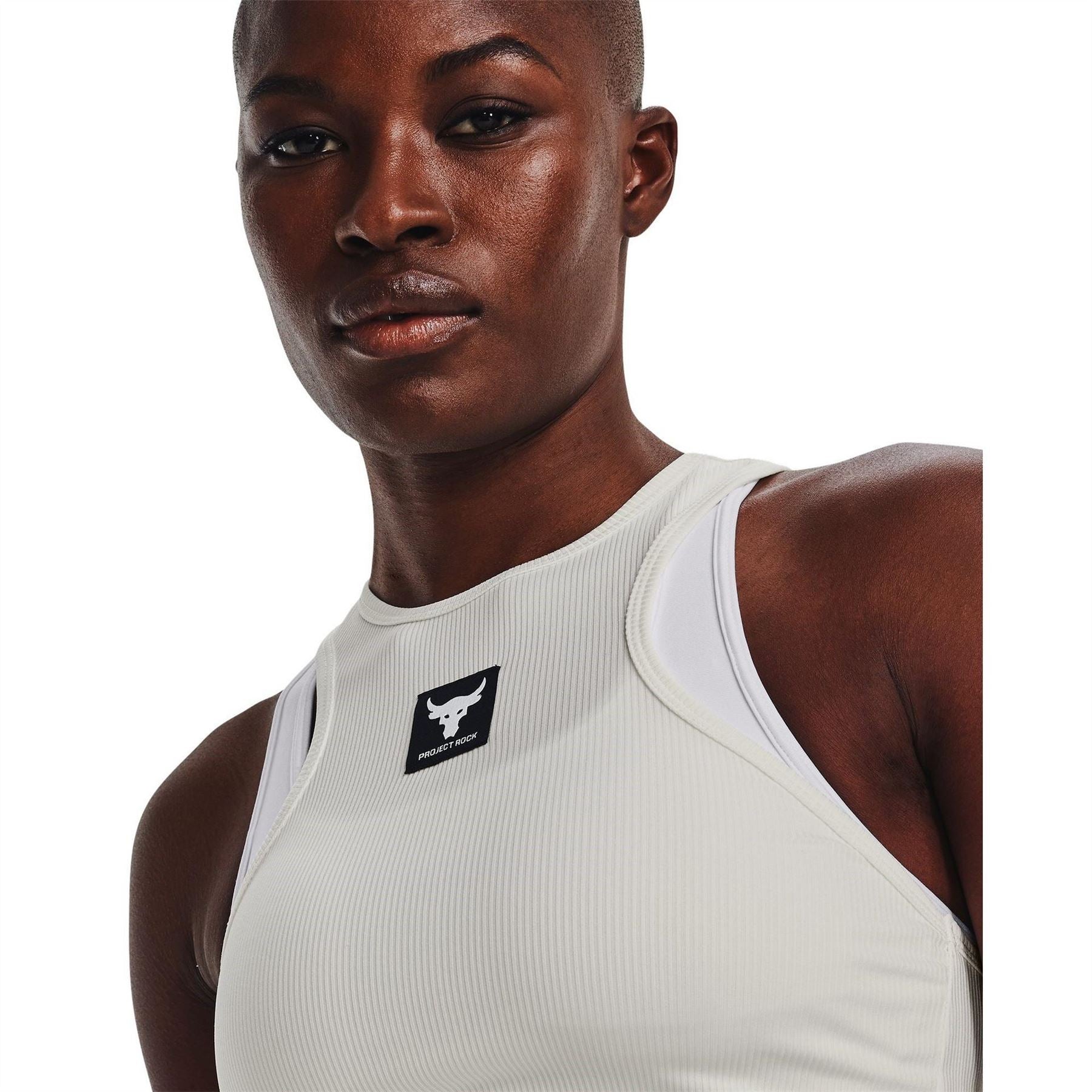 Under Armour Womens Project Rock Rib Tank