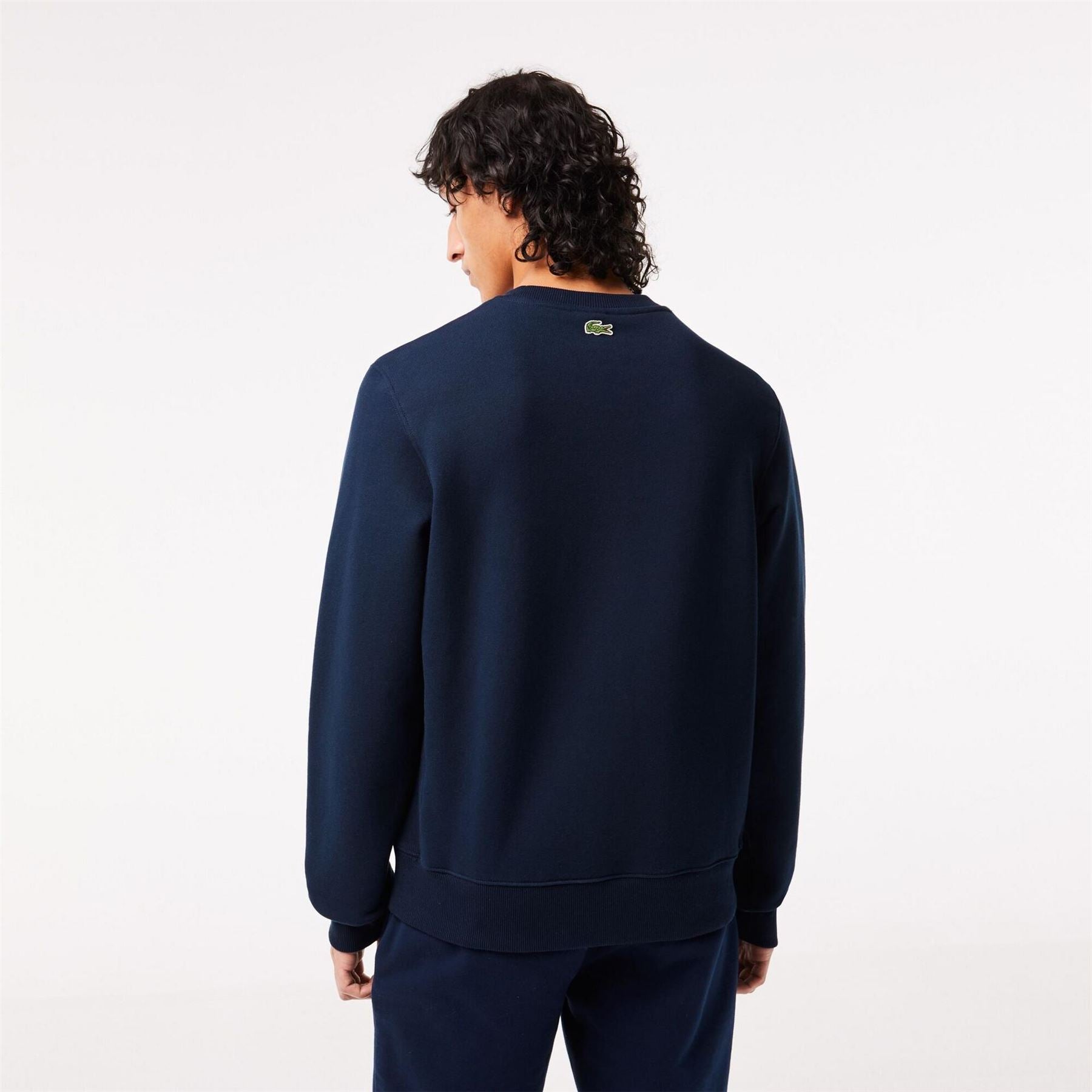 Lacoste Crocodile Print Regular Fit Long Sleeve Sweatshirt