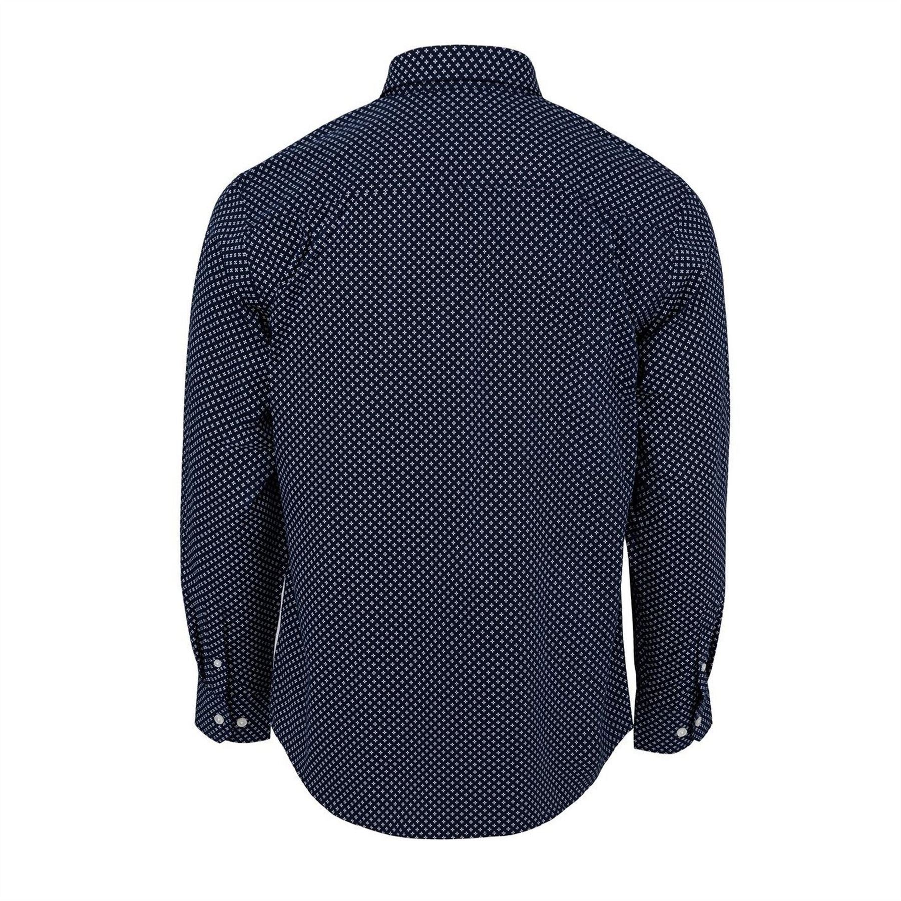 Fabric Mens Classic Poplin Long Sleeve Shirt