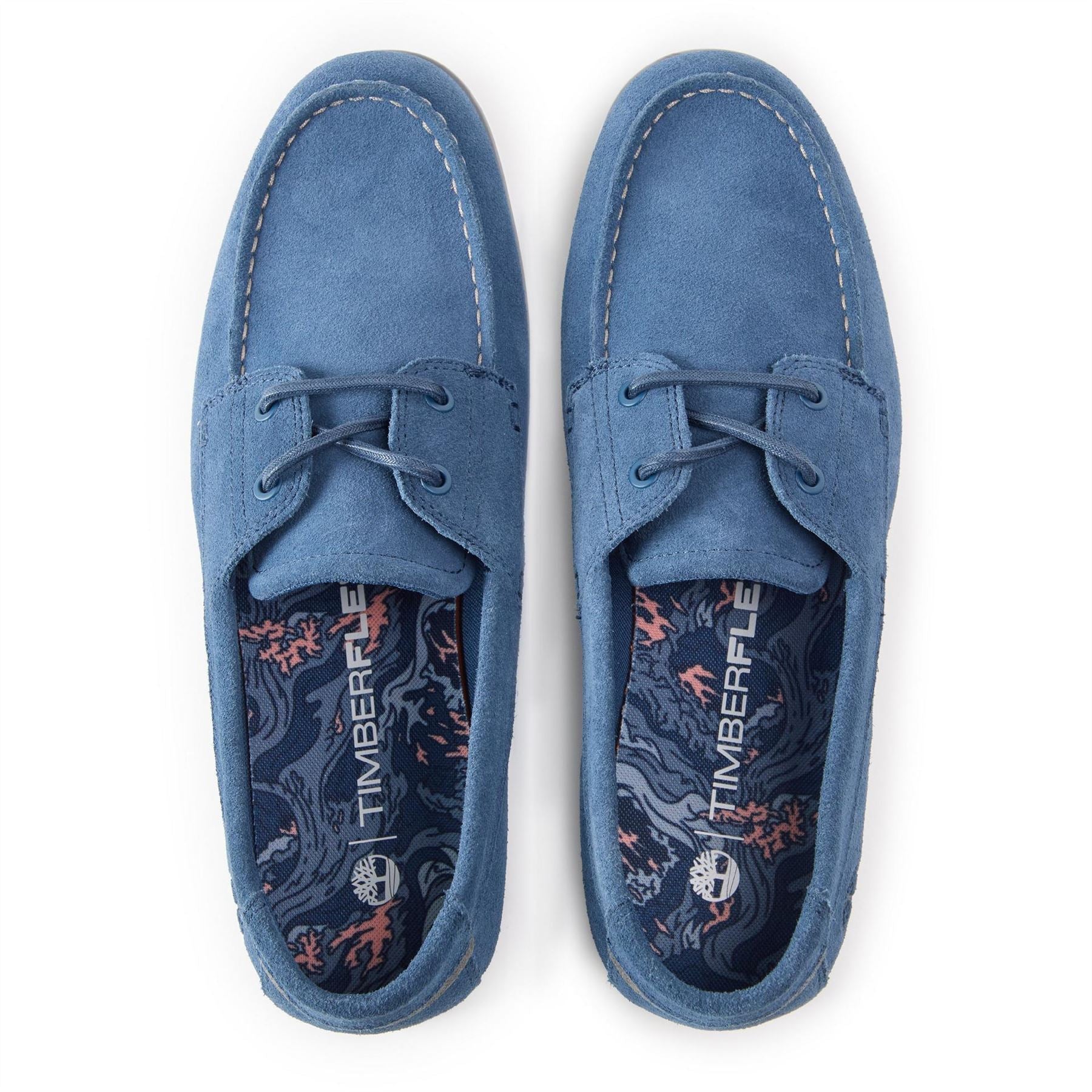 Timberland Grafton Bay Lace Up Dark Blue Boat Shoes