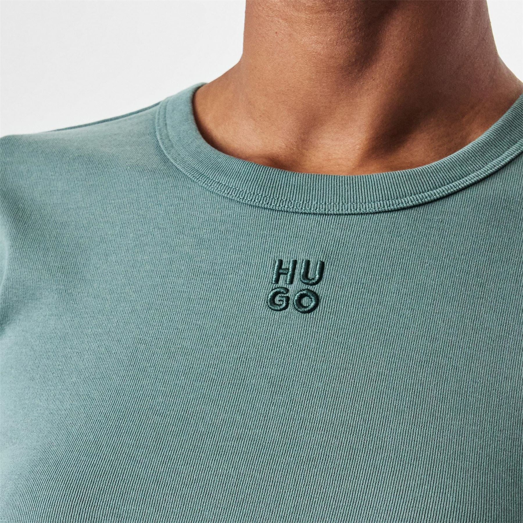 Hugo Delanor Cropped T-Shirt
