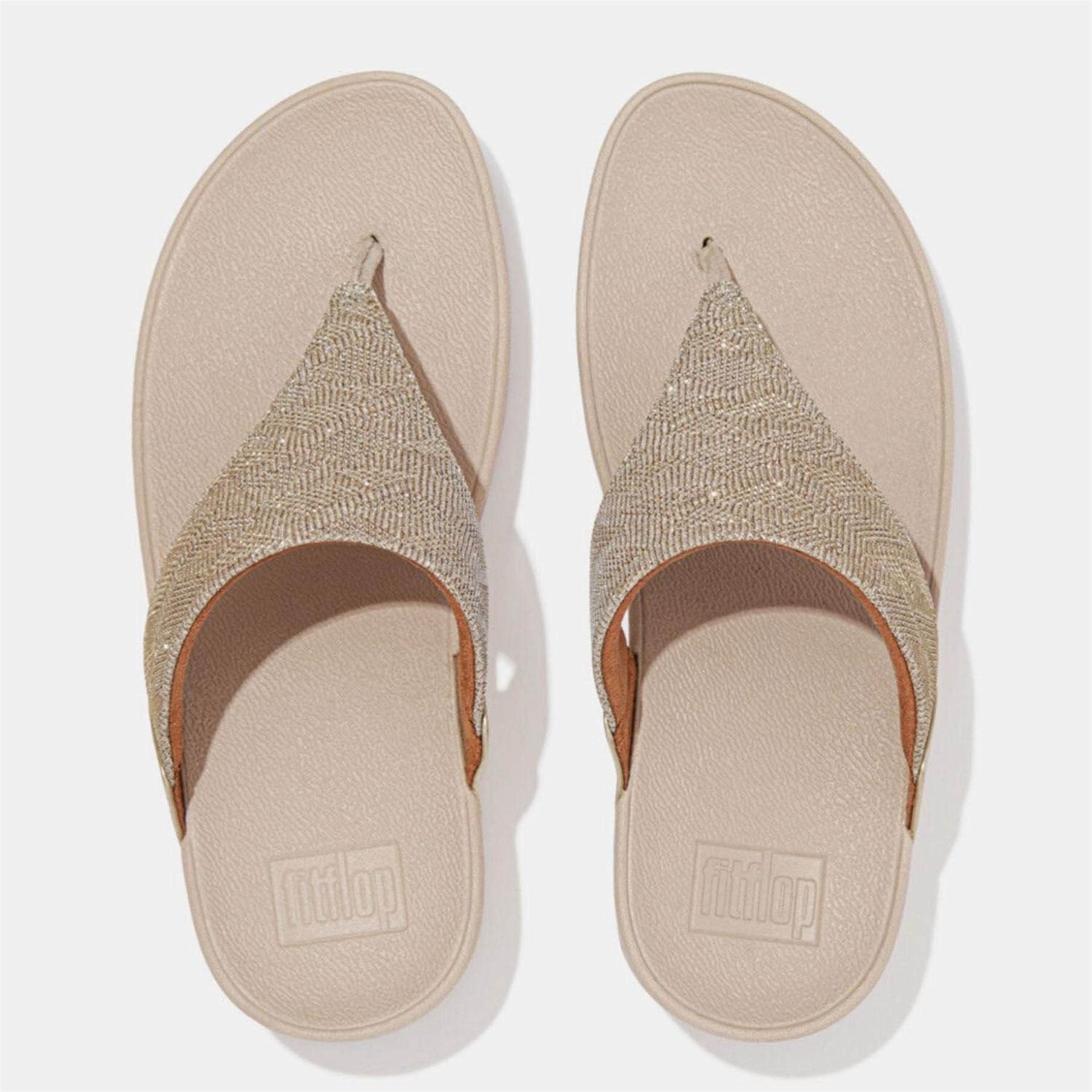FitFlop Glitz Toe Post Sandals