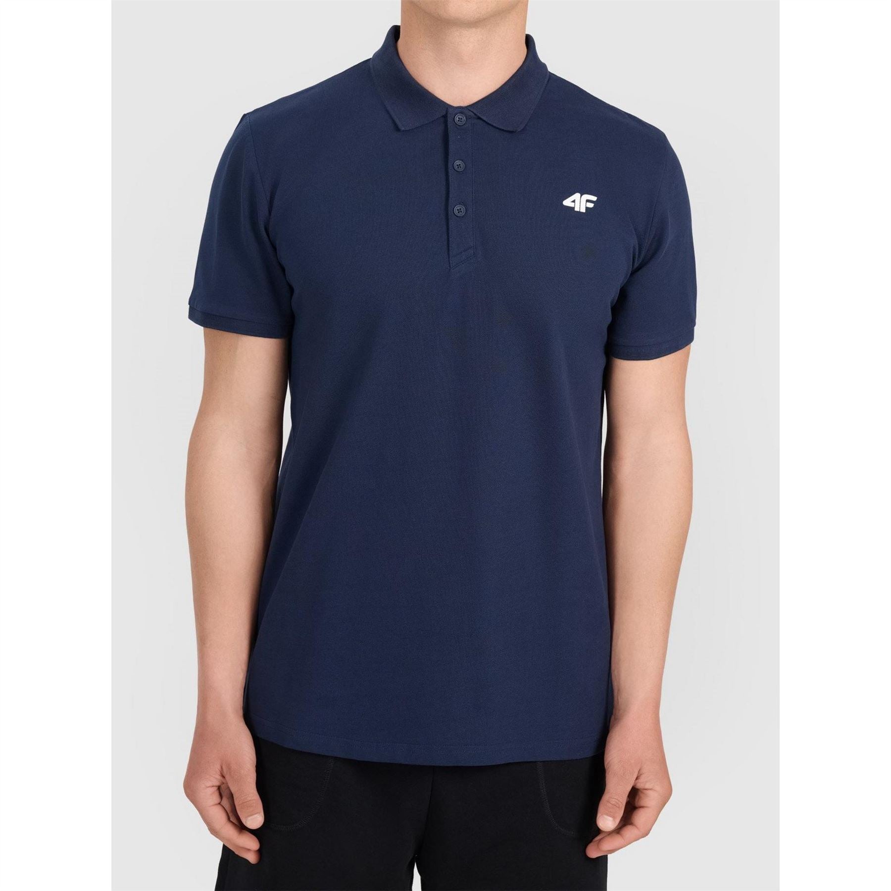 4F Cotton Short Sleeve Polo Shirt