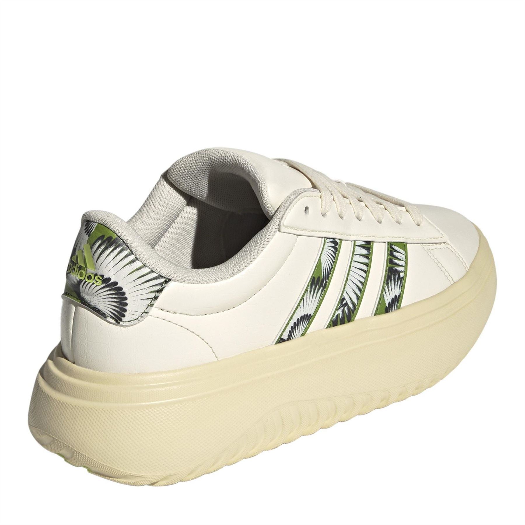 adidas Grand Court Platform Graphic Print Sneakers