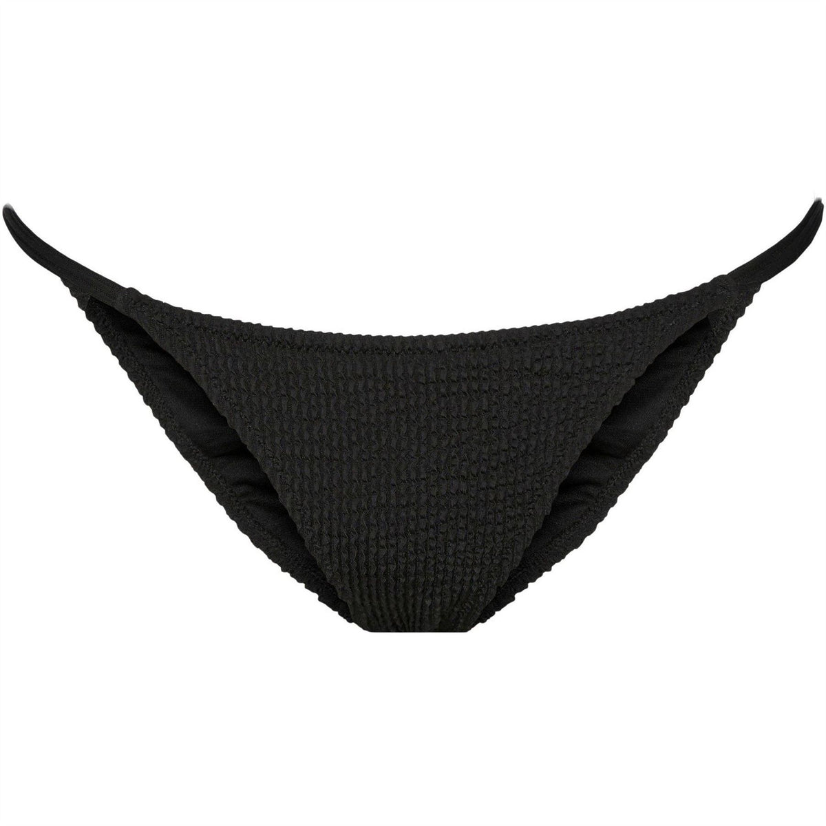 Pieces Womens Crinkle Tanga  Bikini Bottoms