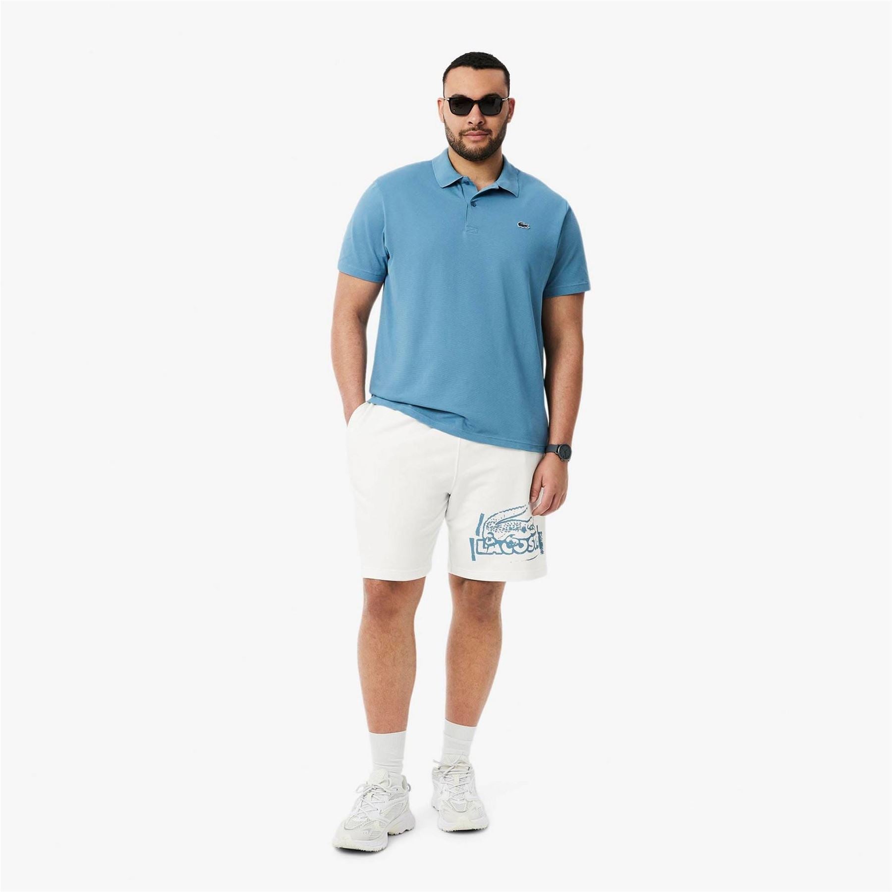 Lacoste Graphic Fleece Shorts