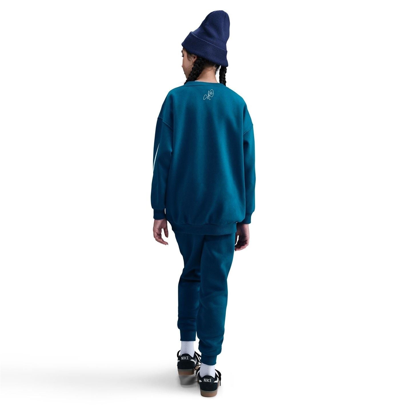 Nike Km Solid Patterned Fleece Joggers