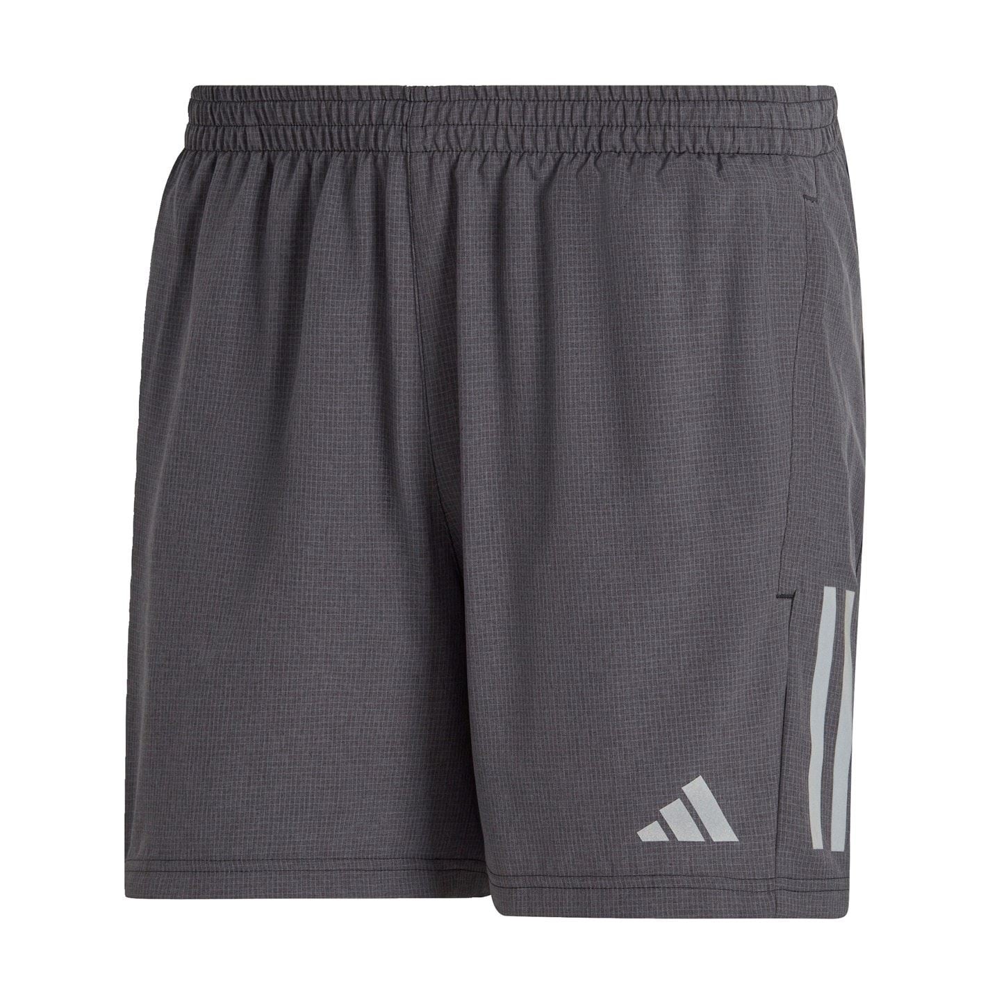 adidas Mens The Run Heather Shorts