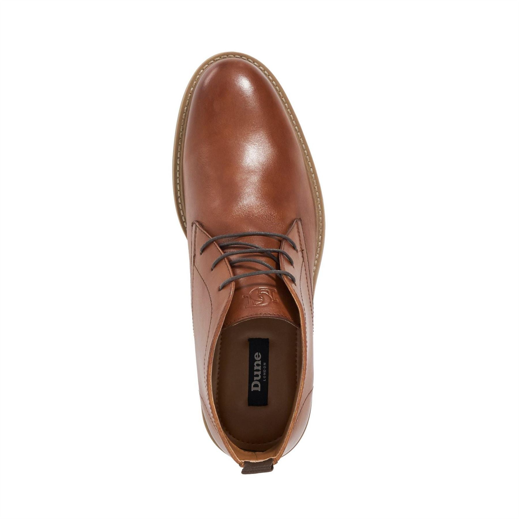 Dune London Lo Clydell Lace-Up Chukka Boots