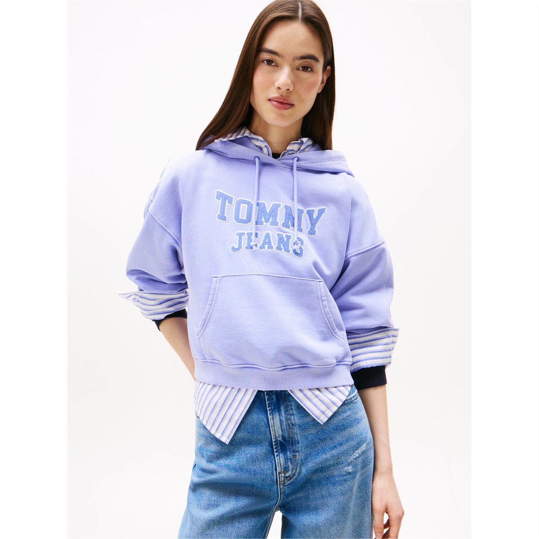 Tommy Jeans Tj Varsity Over The Head Hoodie