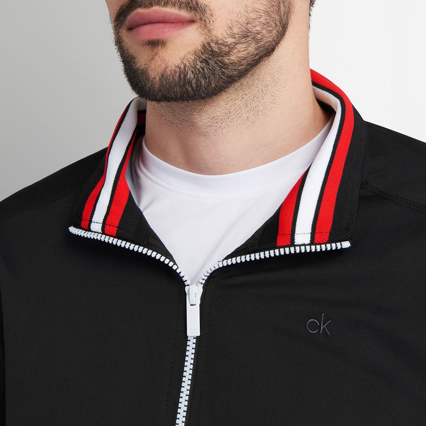 Calvin Klein Golf Mens Orbit Half Zip Top