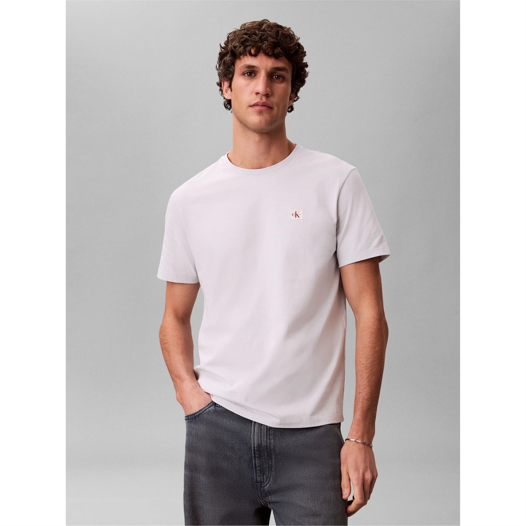 Calvin Klein Jeans Box Crew Neck Short Sleeve T-Shirt