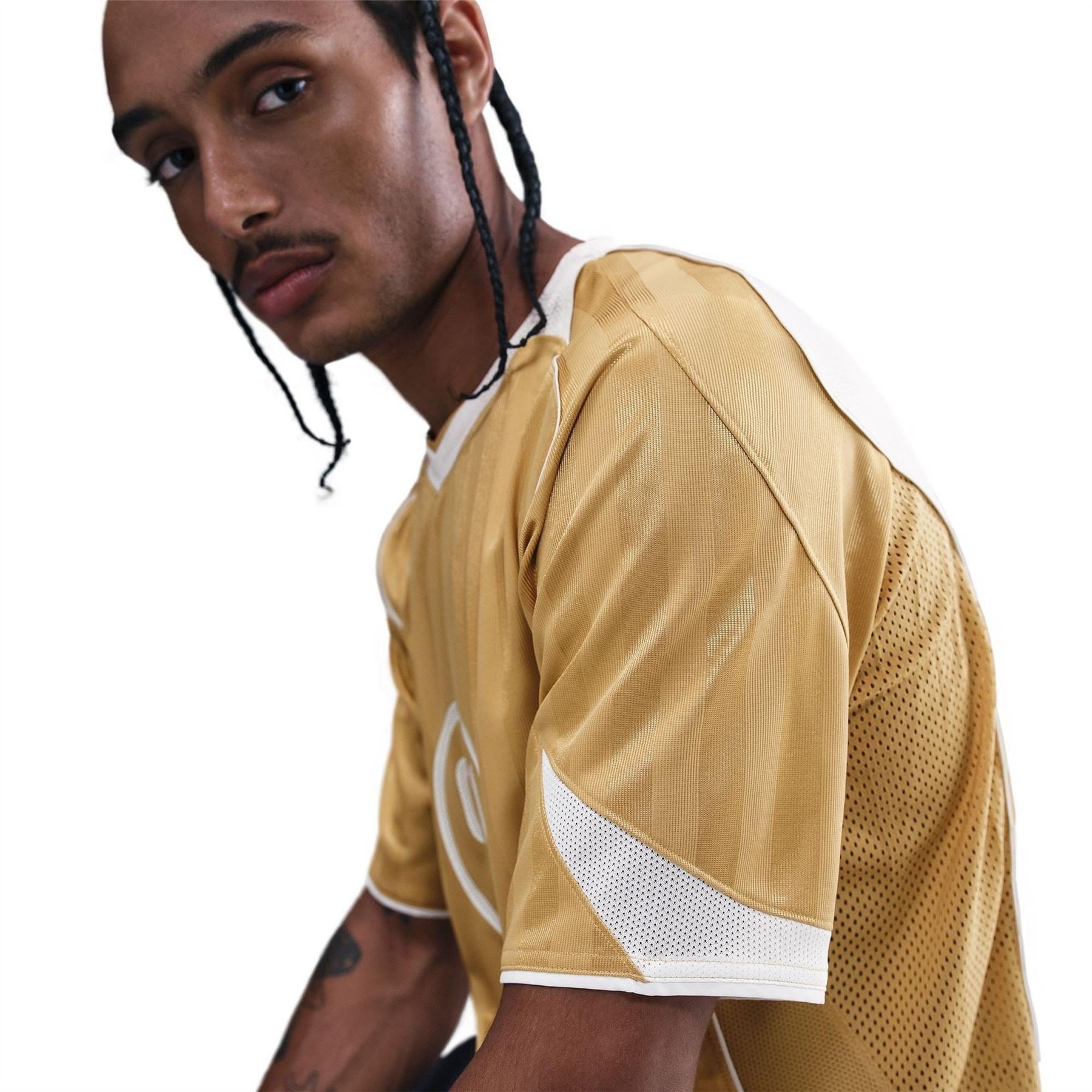 Nike T90 Energy V-Neck Raglan Short Sleeve Jersey