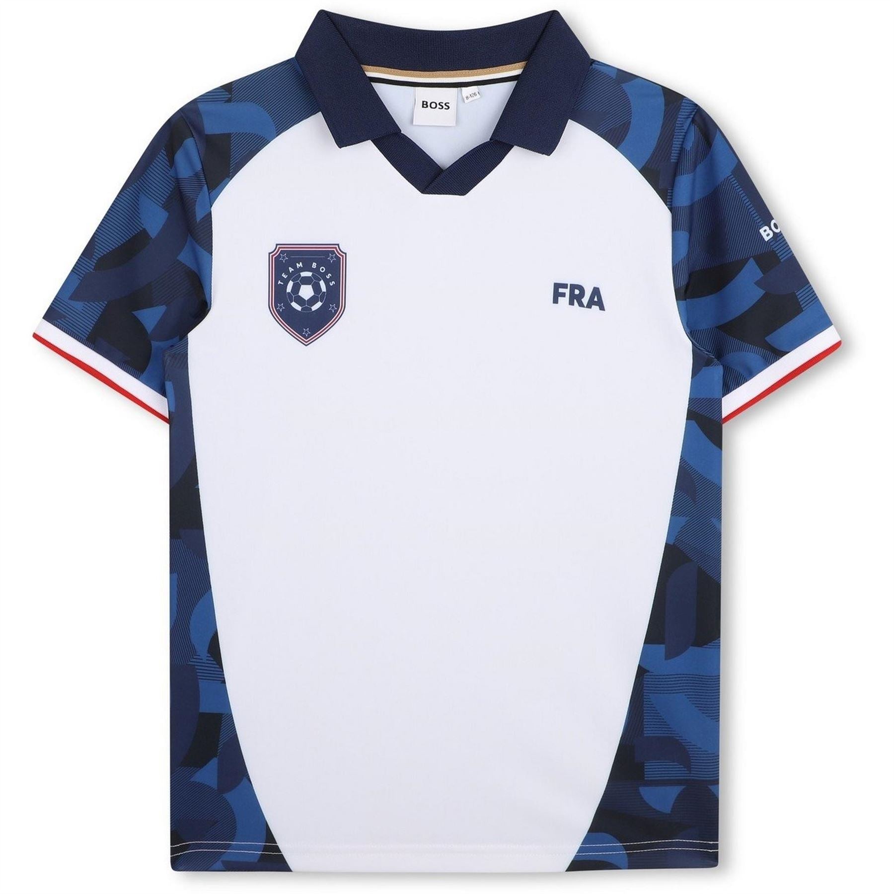 Boss France Football Polo Shirt