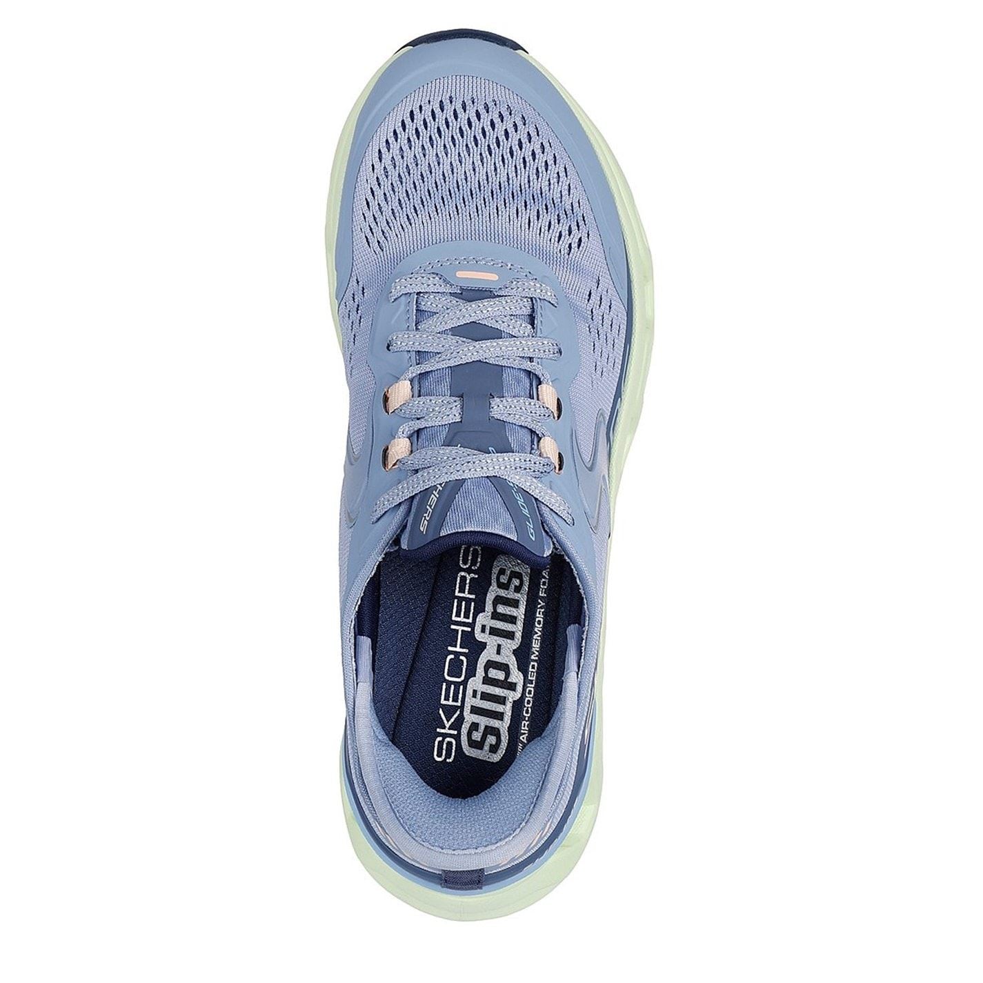 Skechers Glide Step Low Top Chunky Heel Sneakers