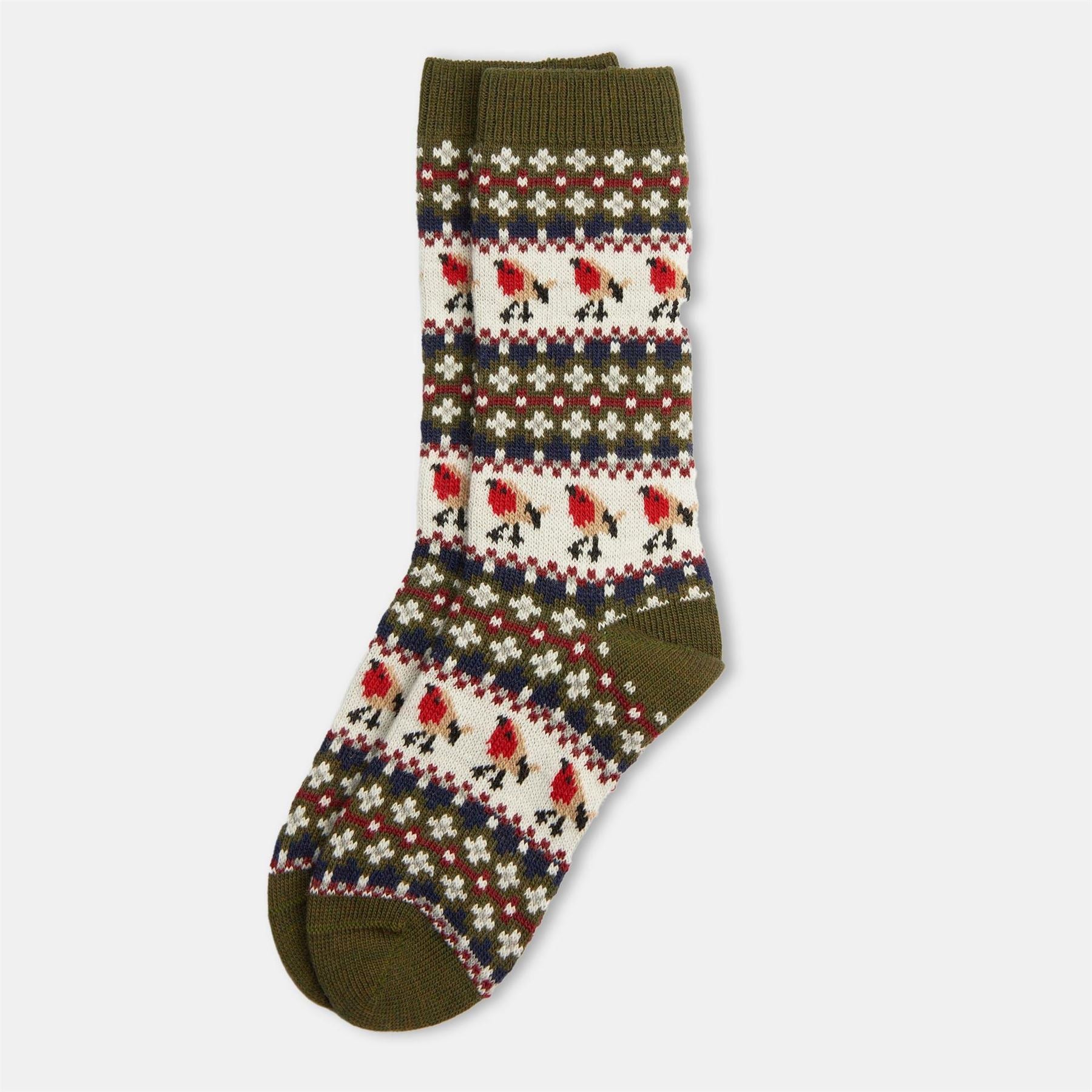 Barbour Fair Isle Socks