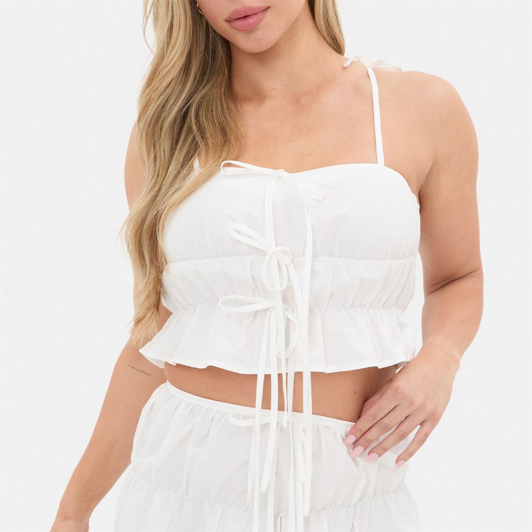 I Saw It First Front Strappy Tie Top