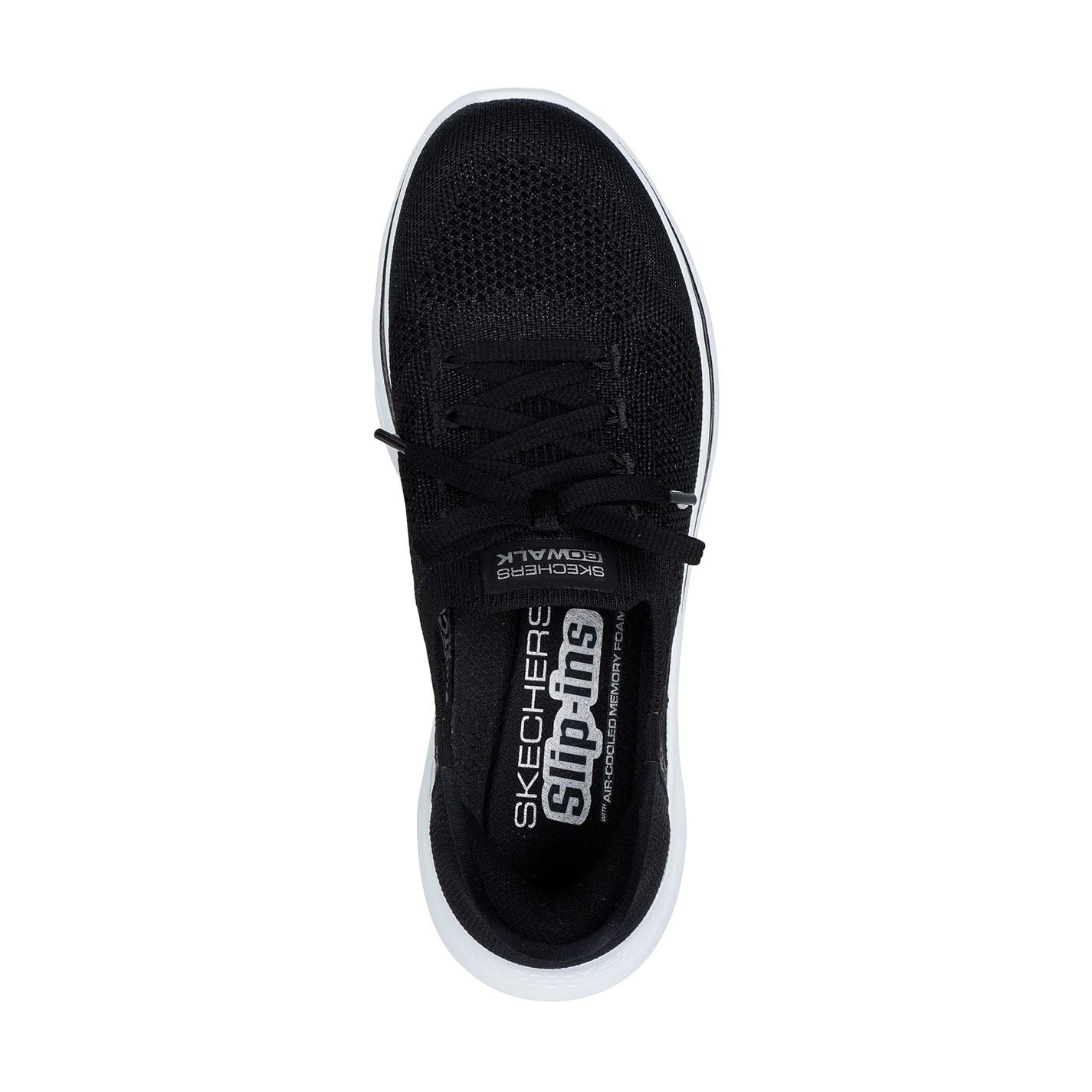 Skechers Engineered Knit Low Top Slip On Sneakers