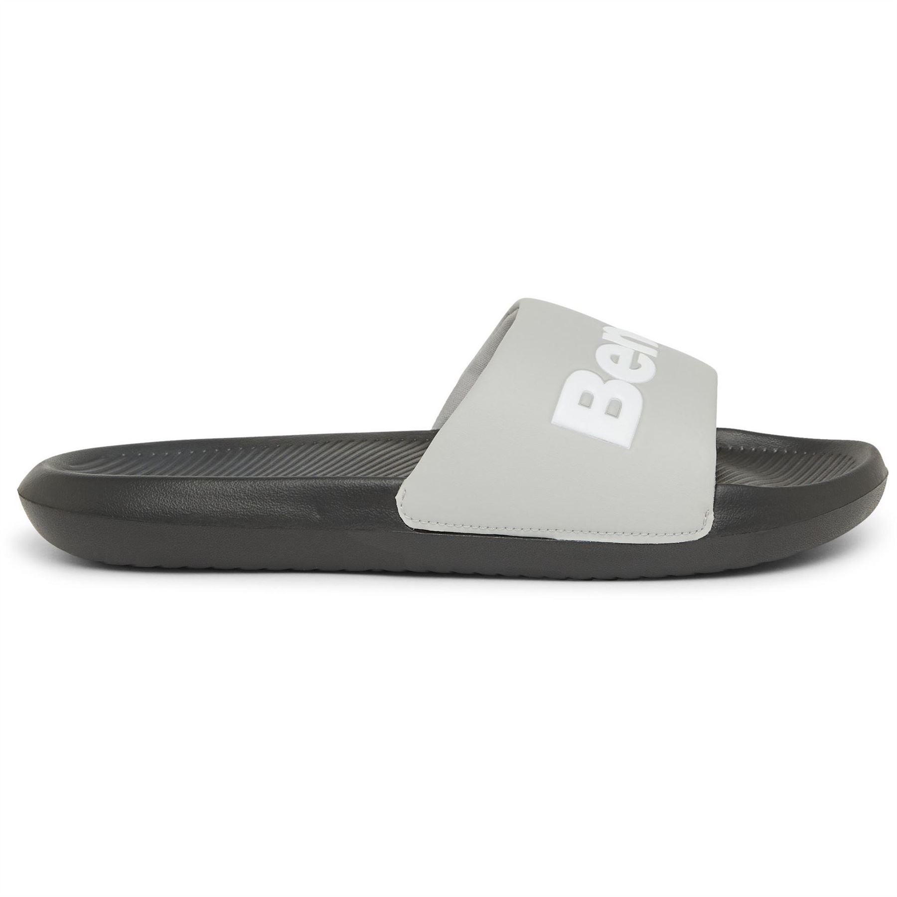 Bench Cruise Logo Print Open Toe Slides