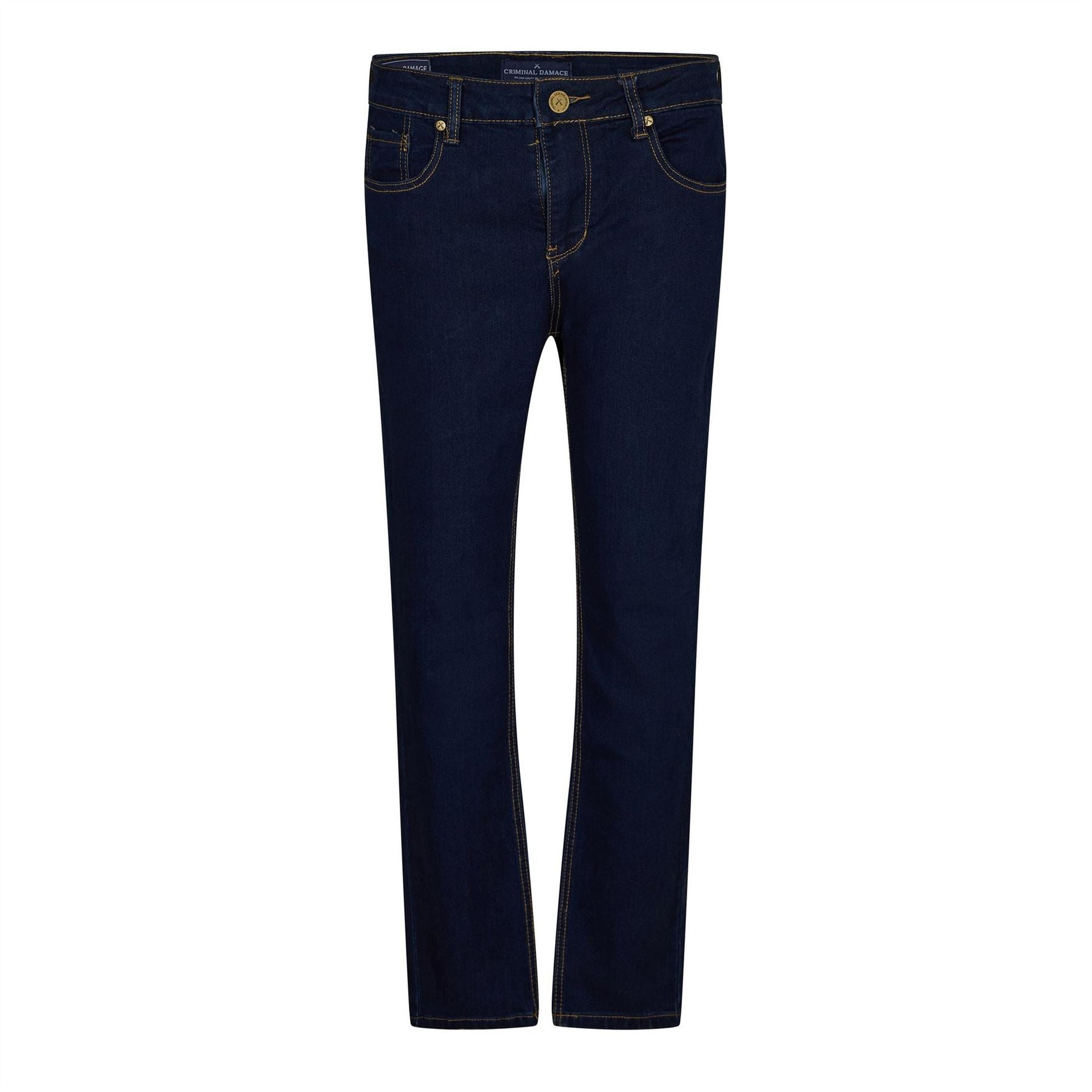 Criminal Damage SOS Skinny Fit Five Pocket Jeans