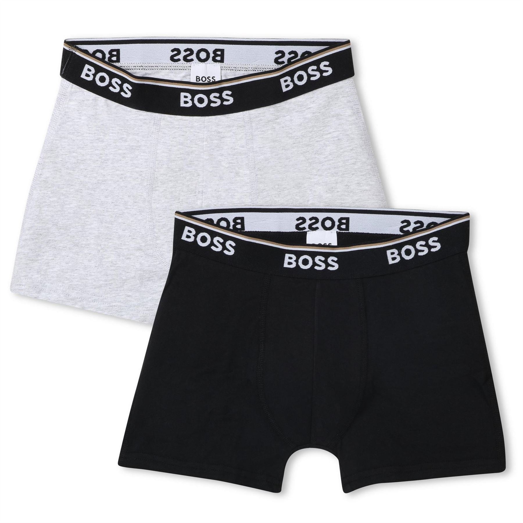 Boss 2 Pack Lettering Boxer Brief