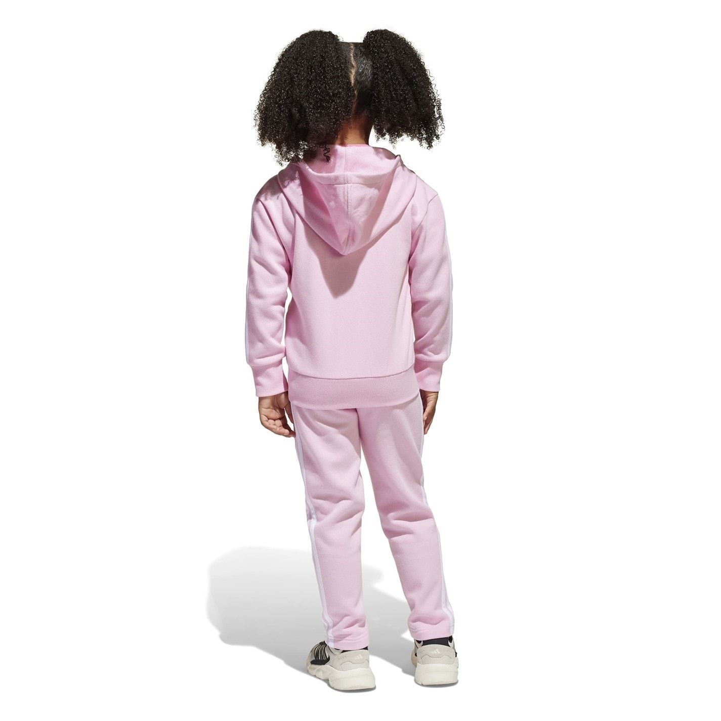 adidas Seasonal Essentials Tiberio 3 Stripes Fleece Track Suit Kids