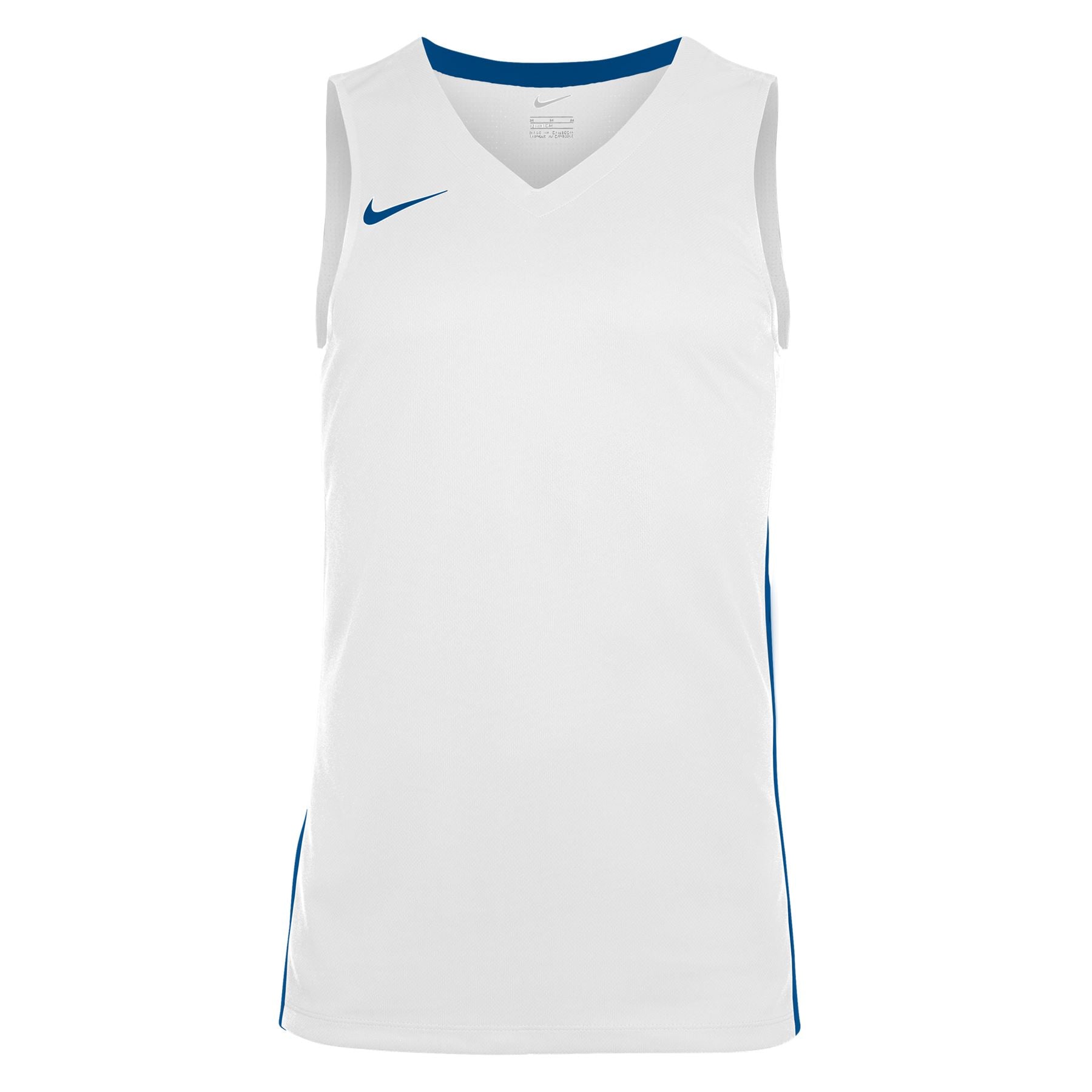 Nike V-Neck Sleeveless Regular Fit Jersey Tank
