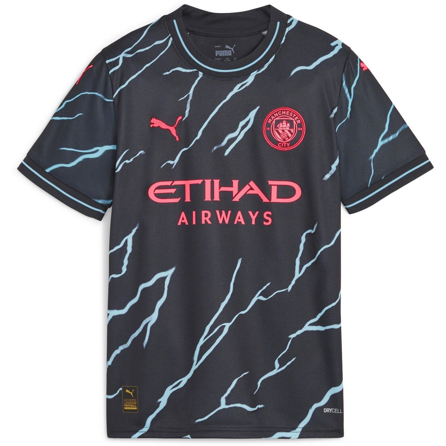 Puma 3rd Jersey Replica Jr Football Shirt Unisex Kids