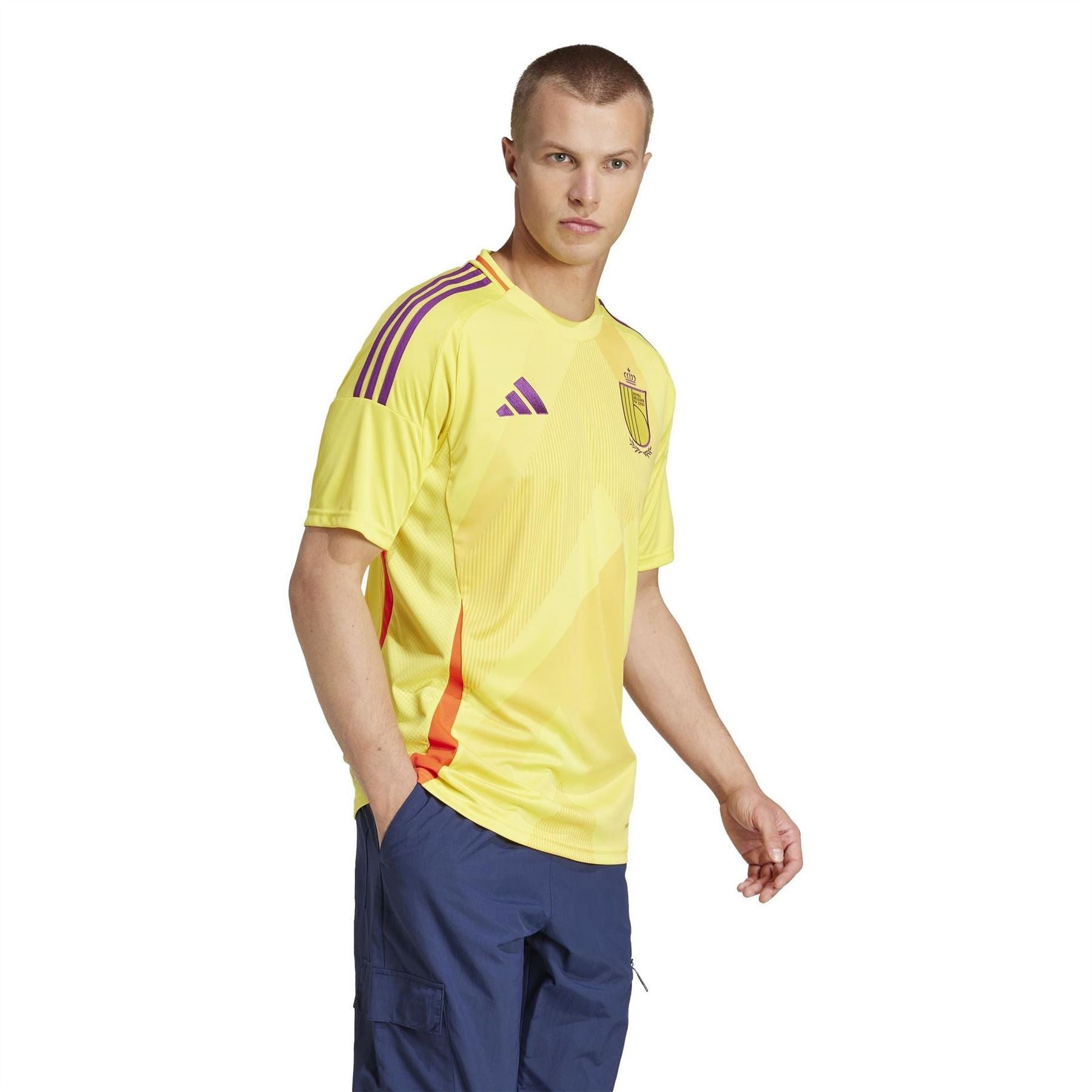 adidas Mens Belgium Away Shirt 2025